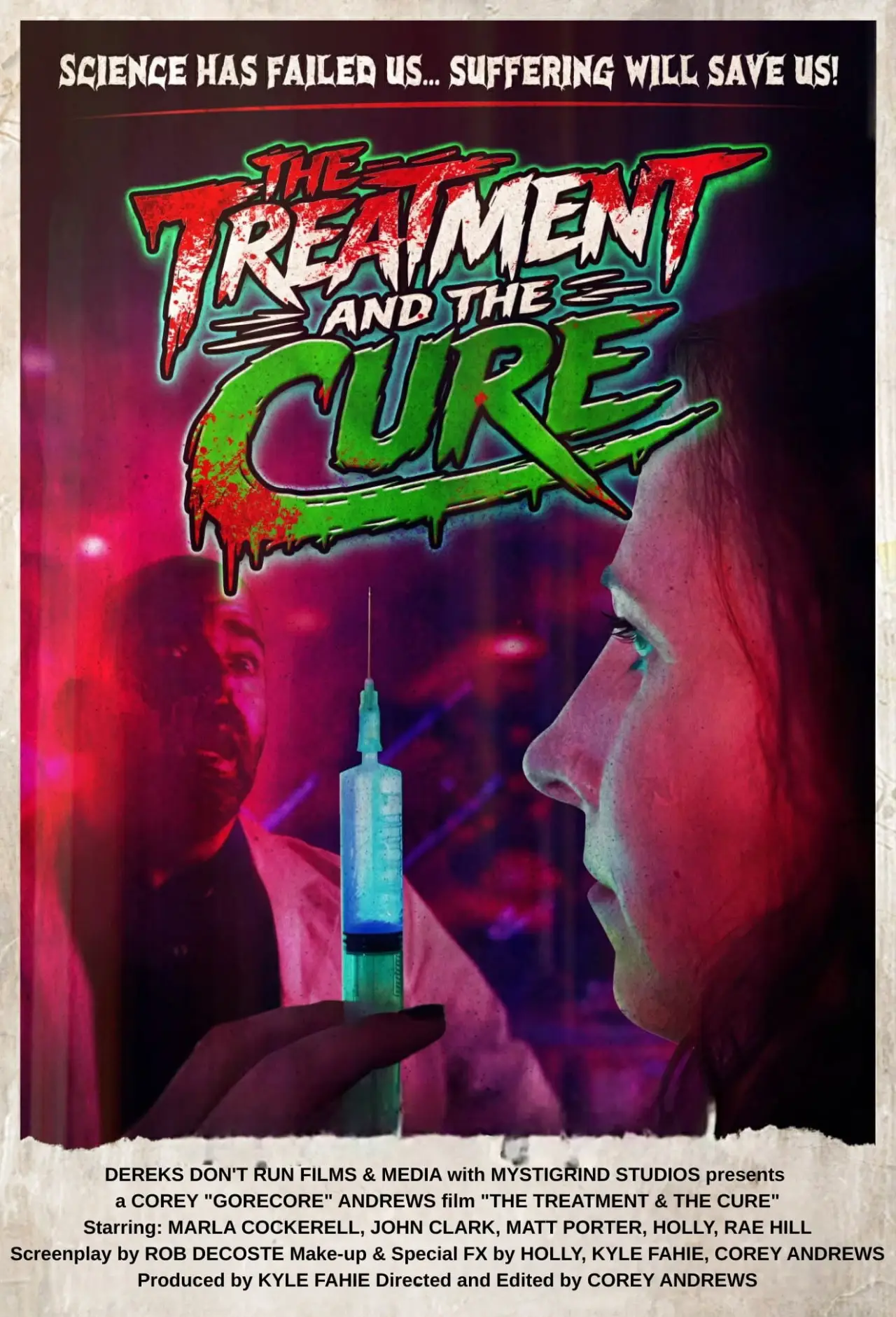 Movie poster "The Treatment & The Cure"