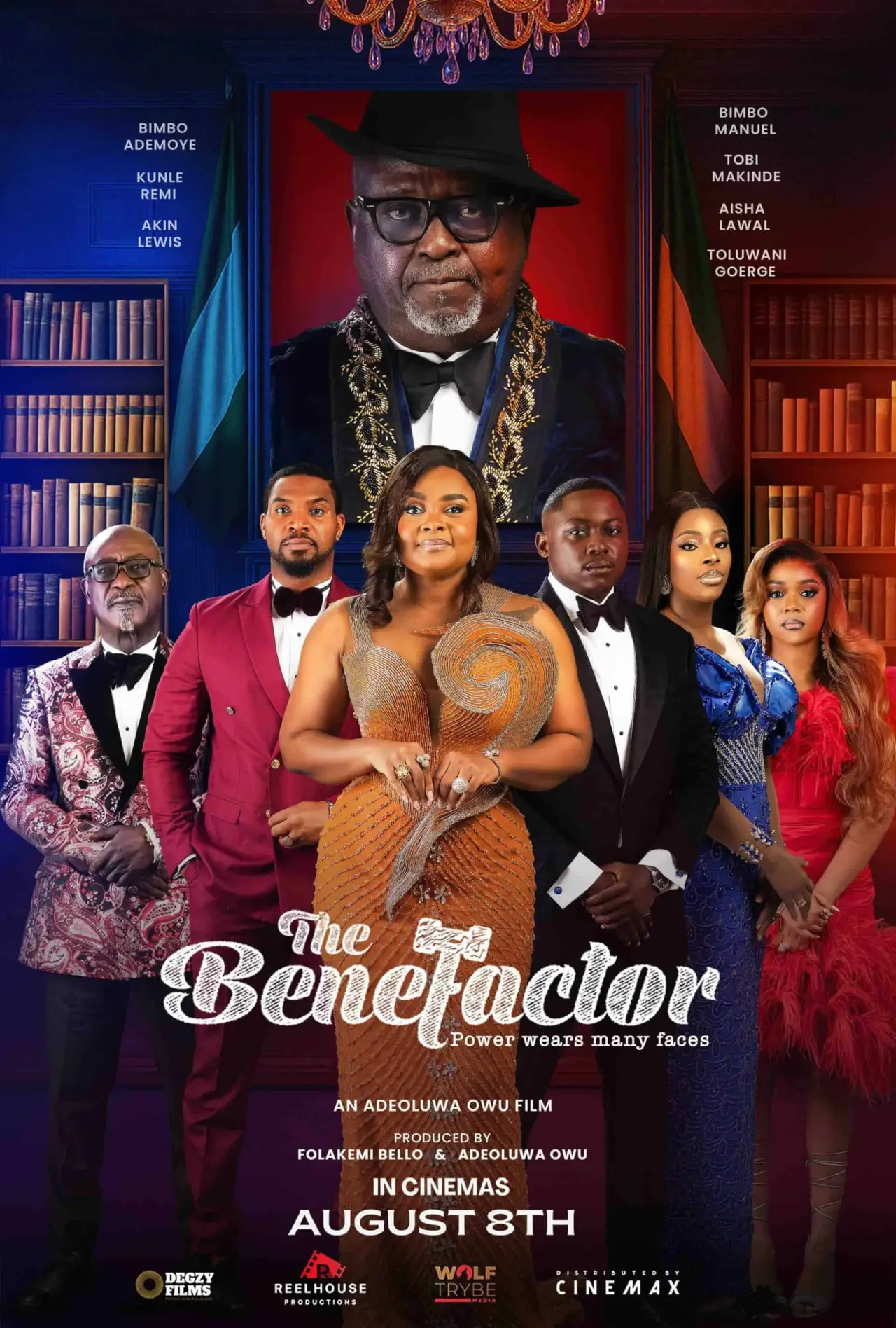 Movie poster "The Benefactor"