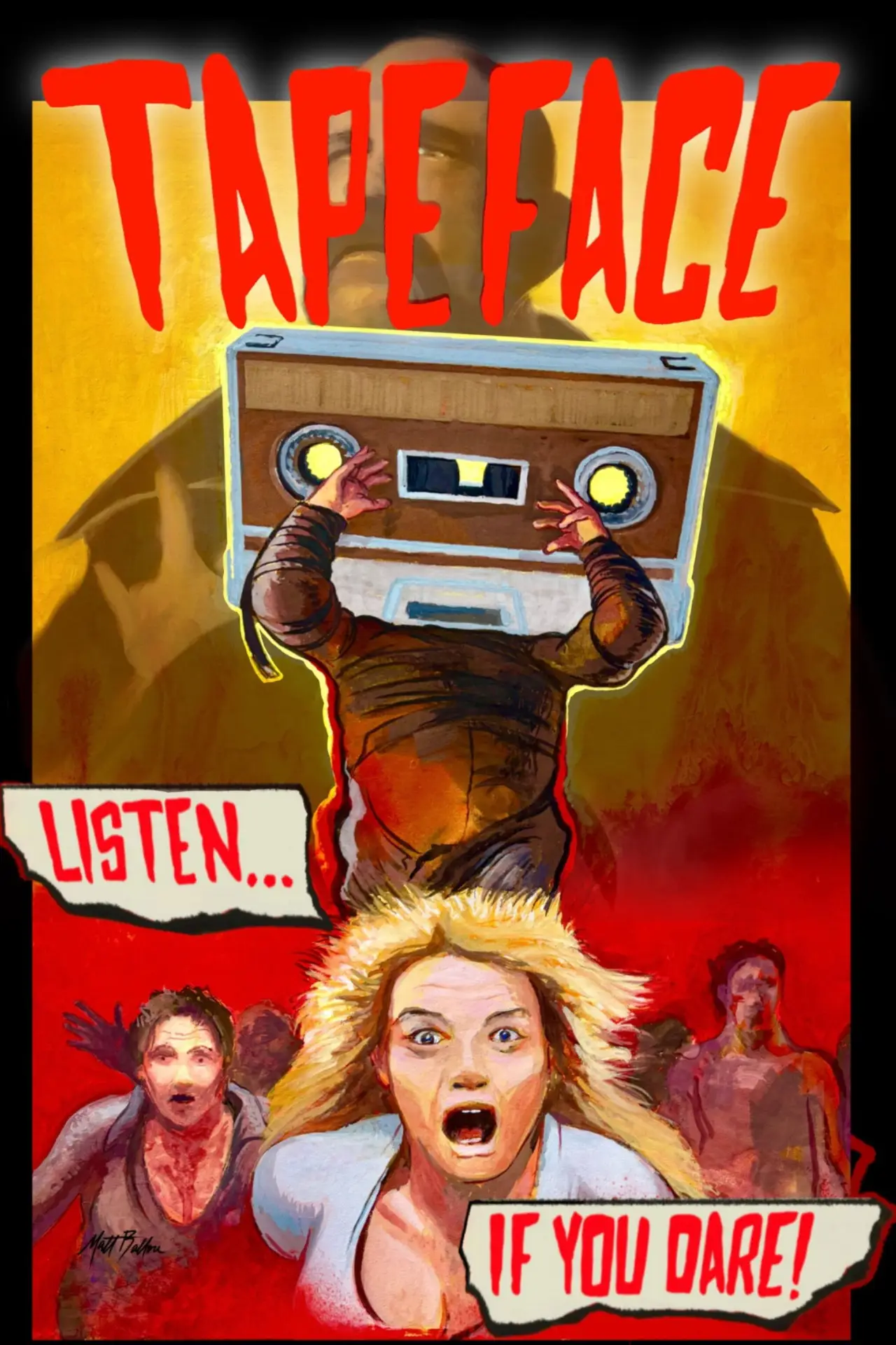 Movie poster "TAPE FACE"