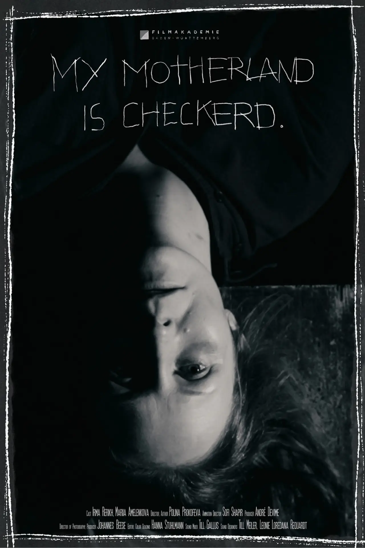 Movie poster "My motherland is checkered"