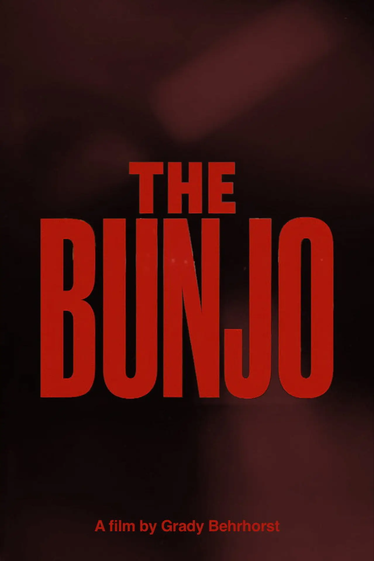 Movie poster "The Bunjo"