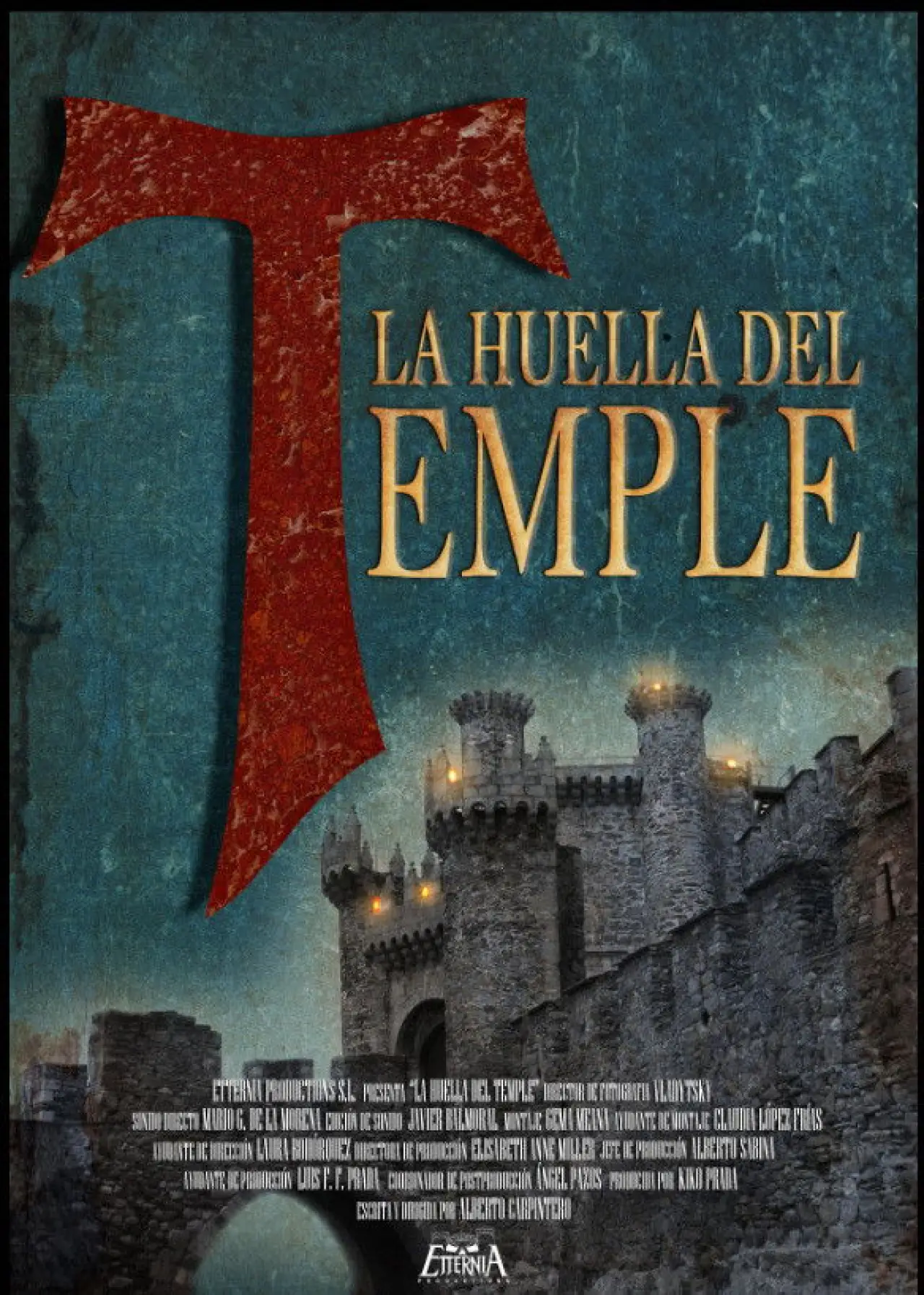 Movie poster "La Huella del Temple"