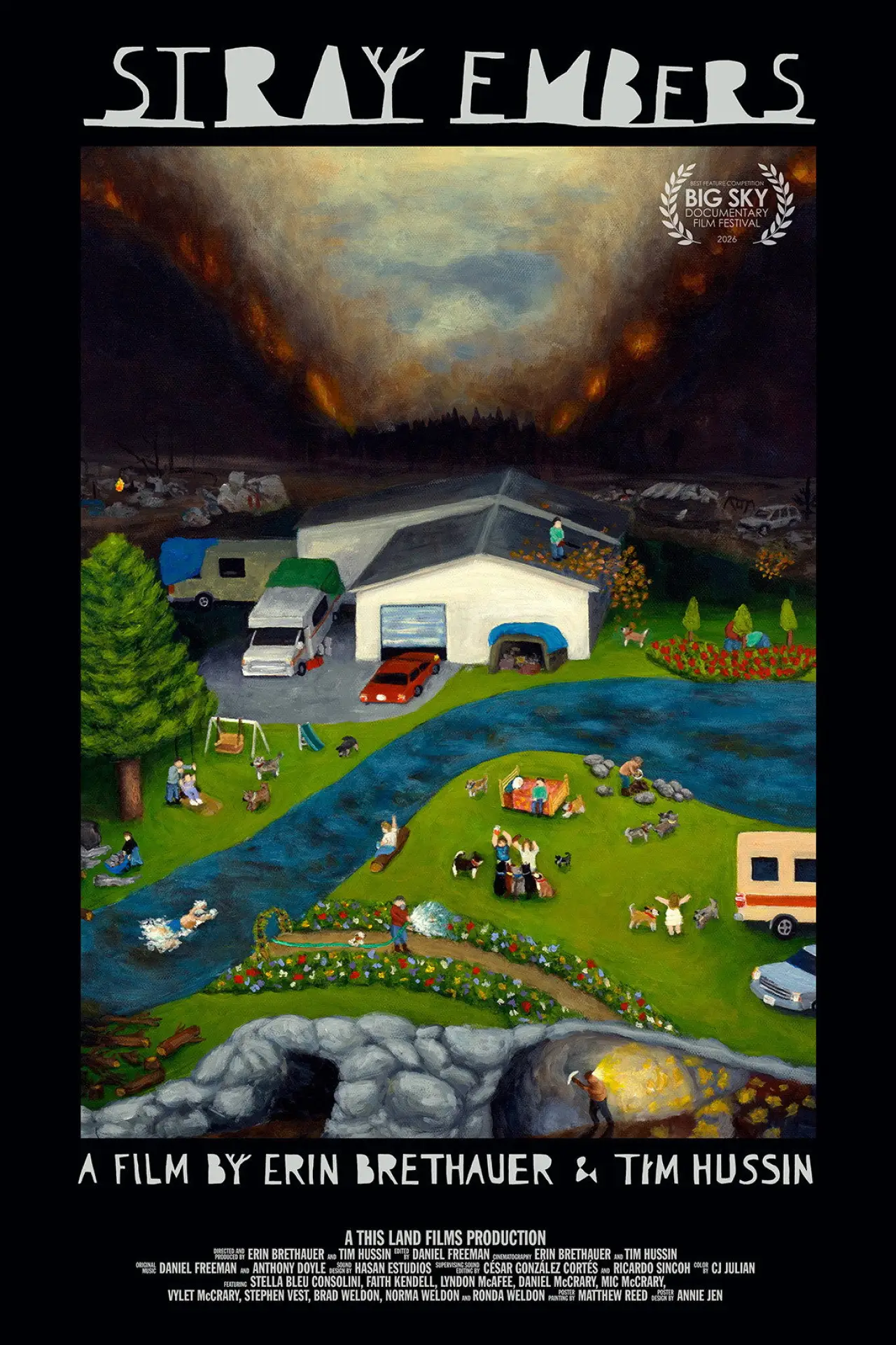 Movie poster "Stray Embers"