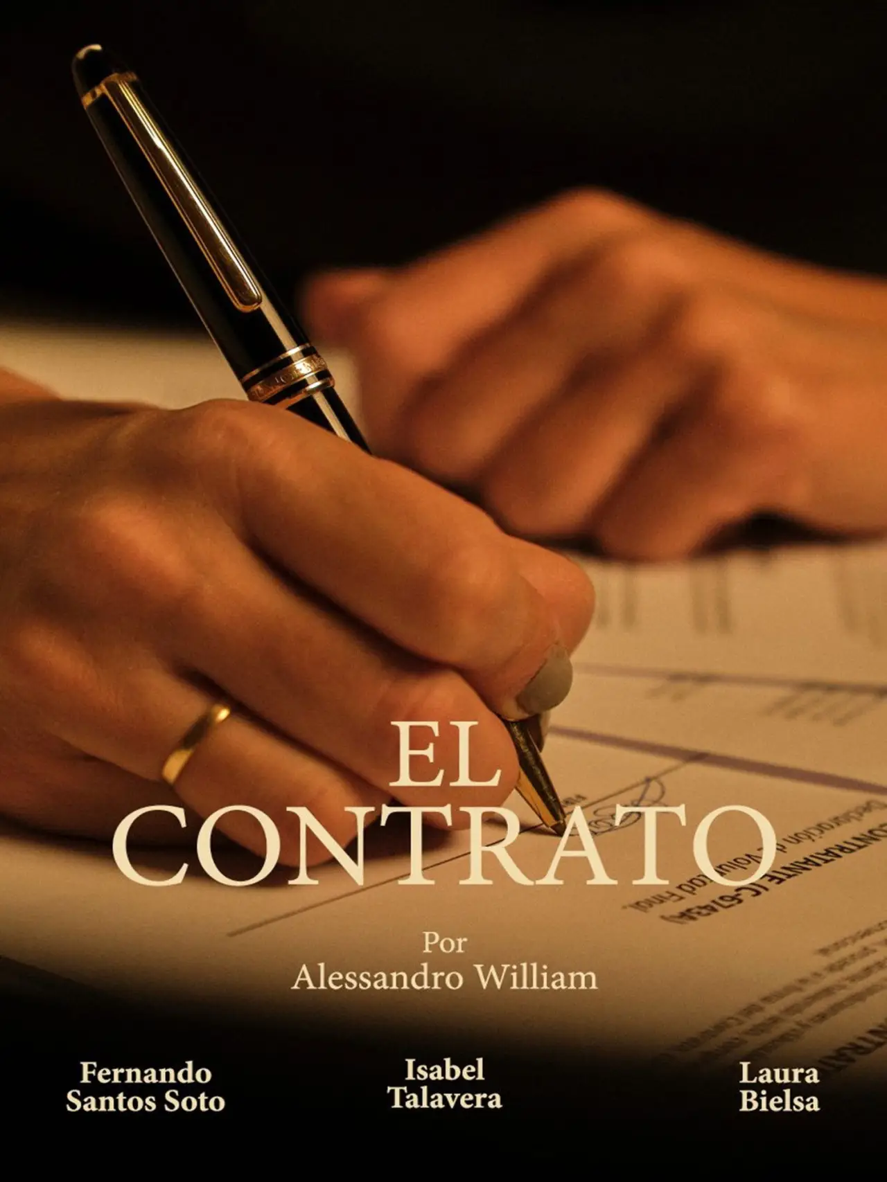 Movie poster "El Contrato"