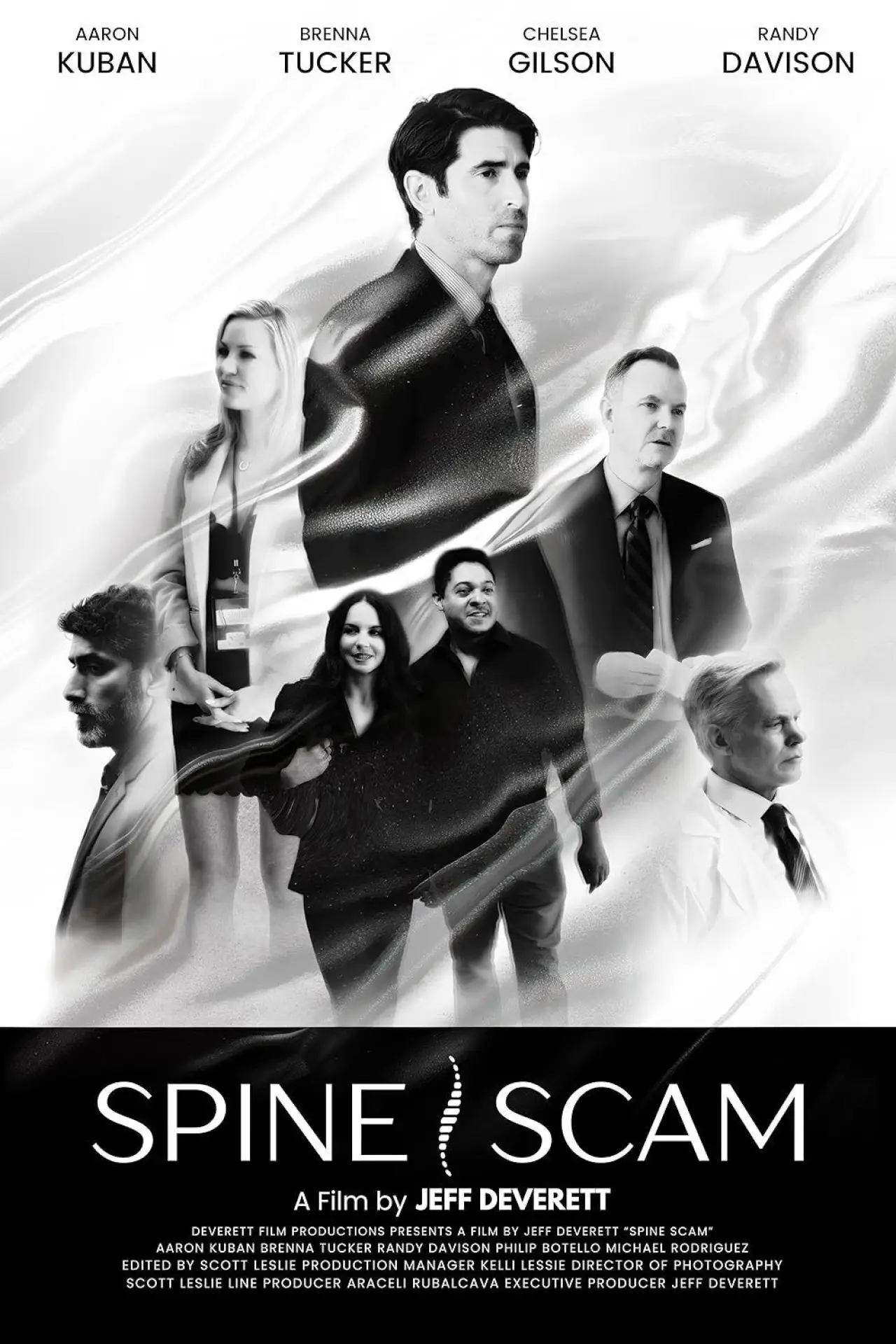 Movie poster "Spine Scam"