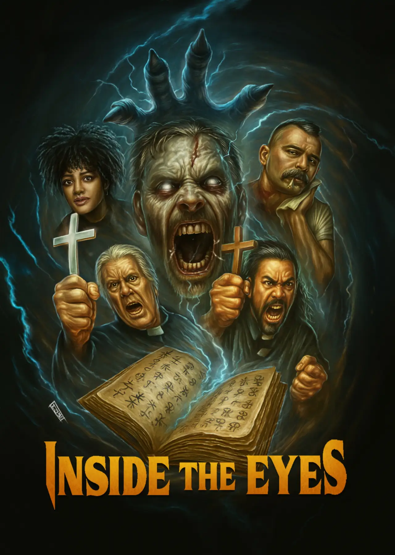Movie poster "Inside the Eyes"