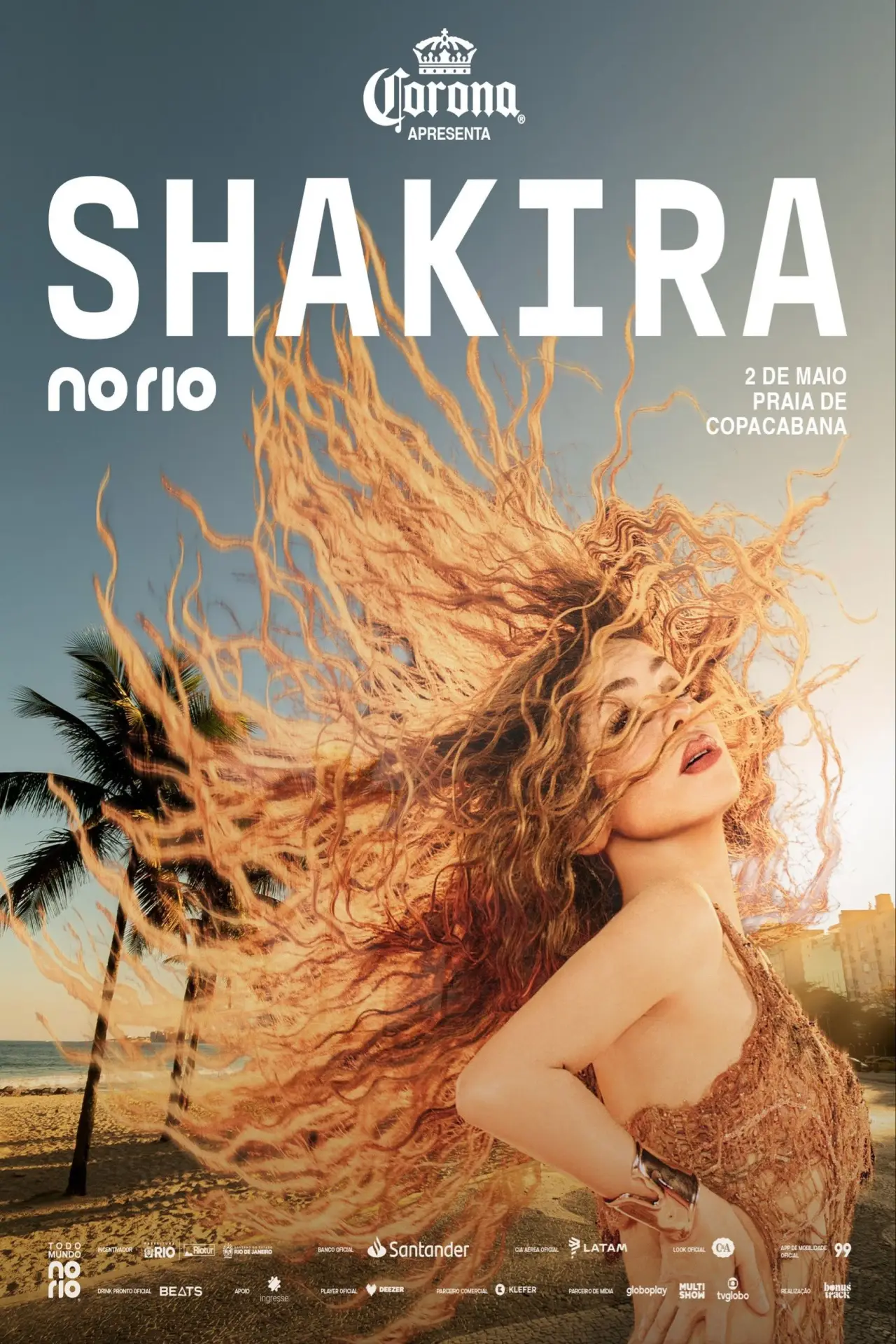 Movie poster "Todo Mundo no Rio com Shakira"