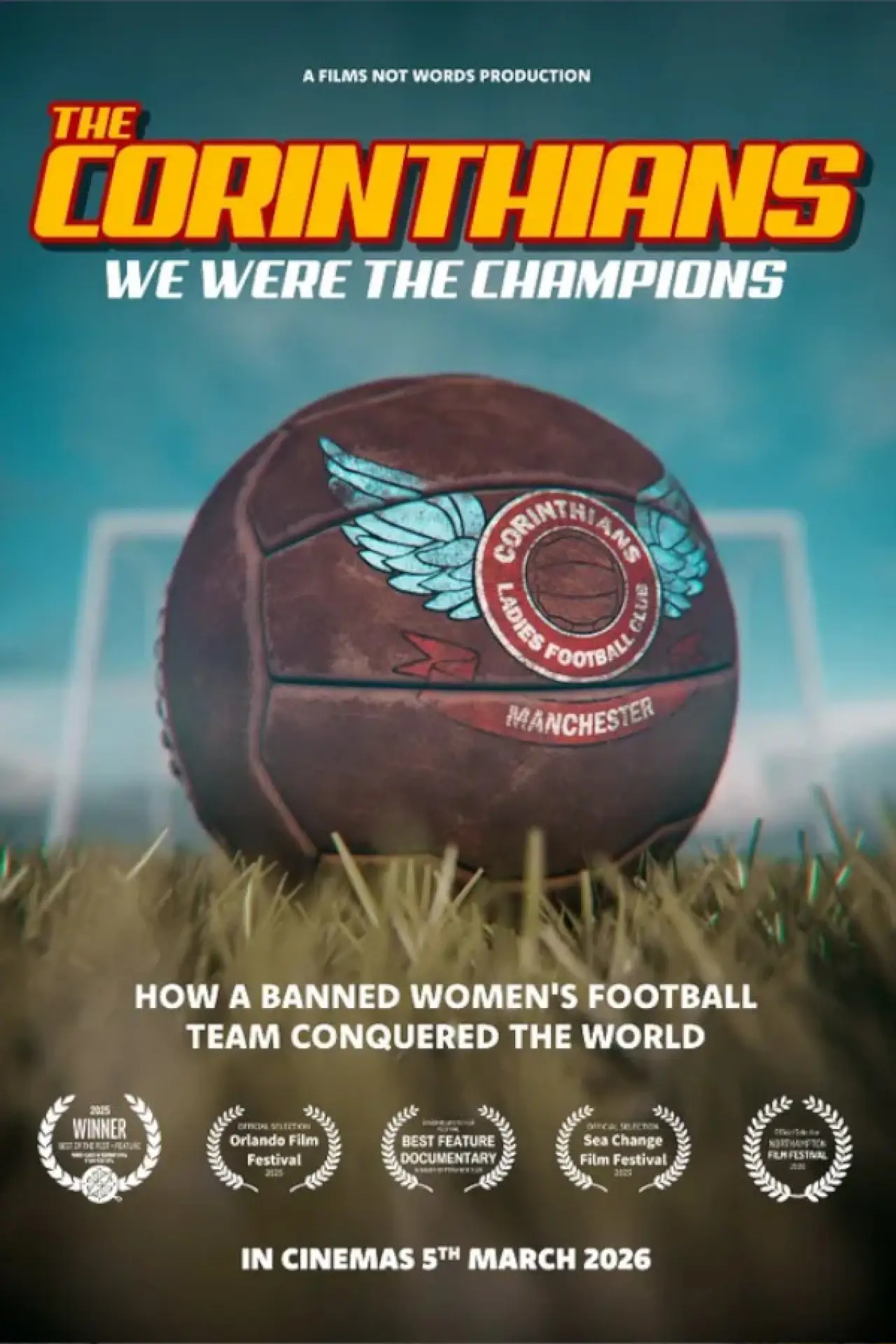 Movie poster "The Corinthians: We Were the Champions"