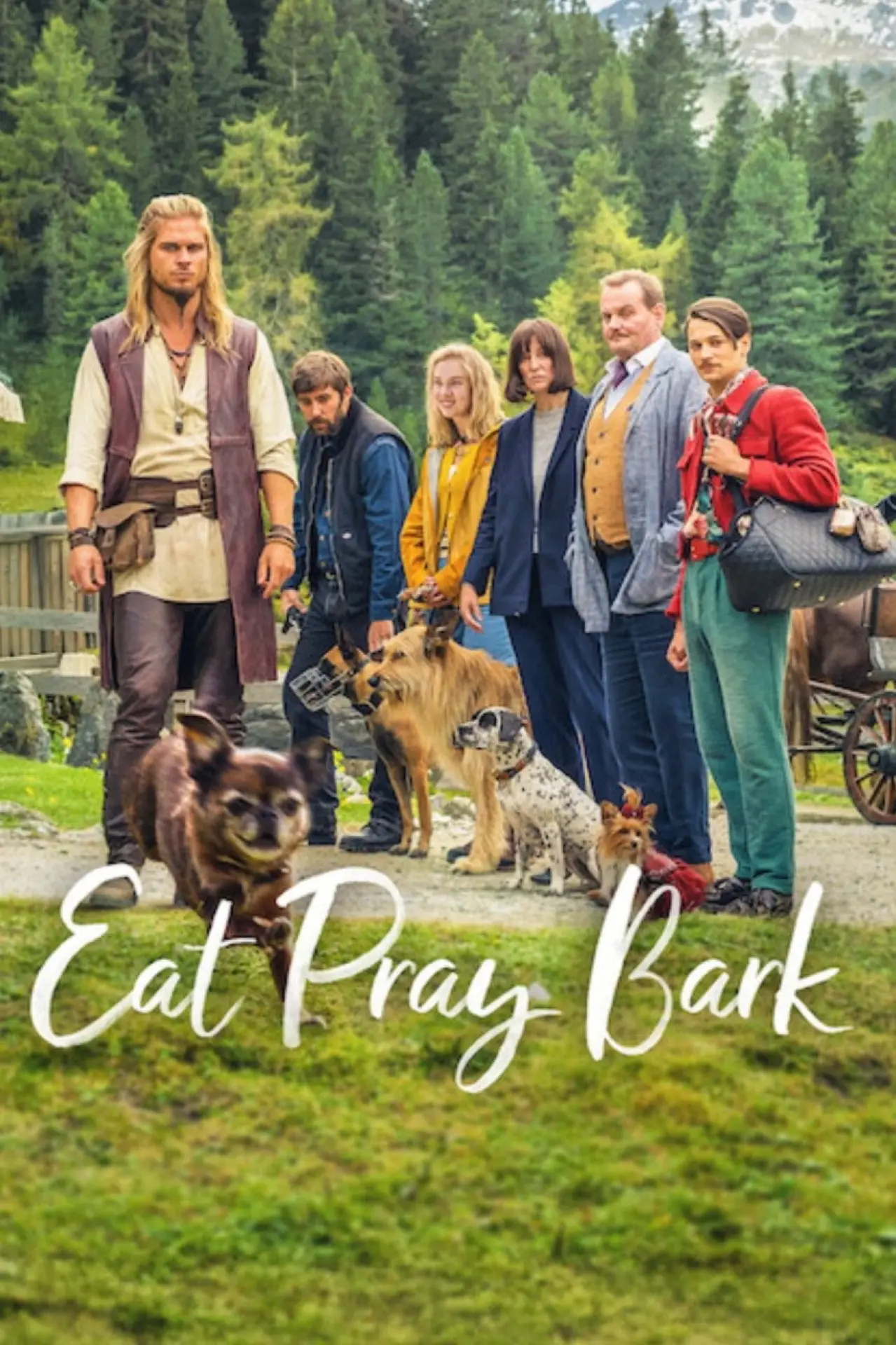 Movie poster "Eat Pray Bark"