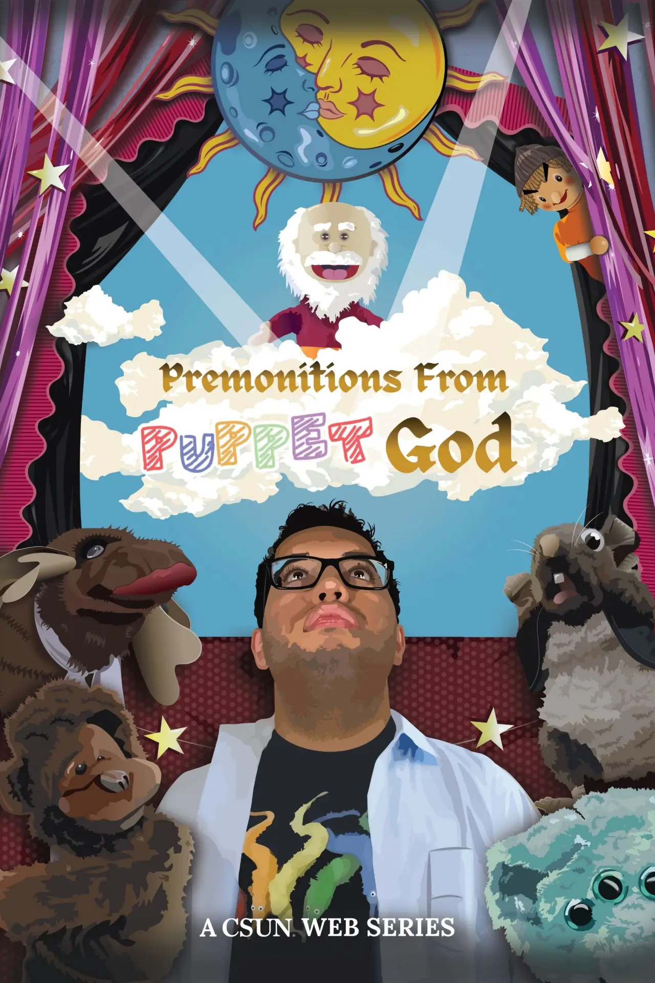 Movie poster "Premonitions From Puppet God"