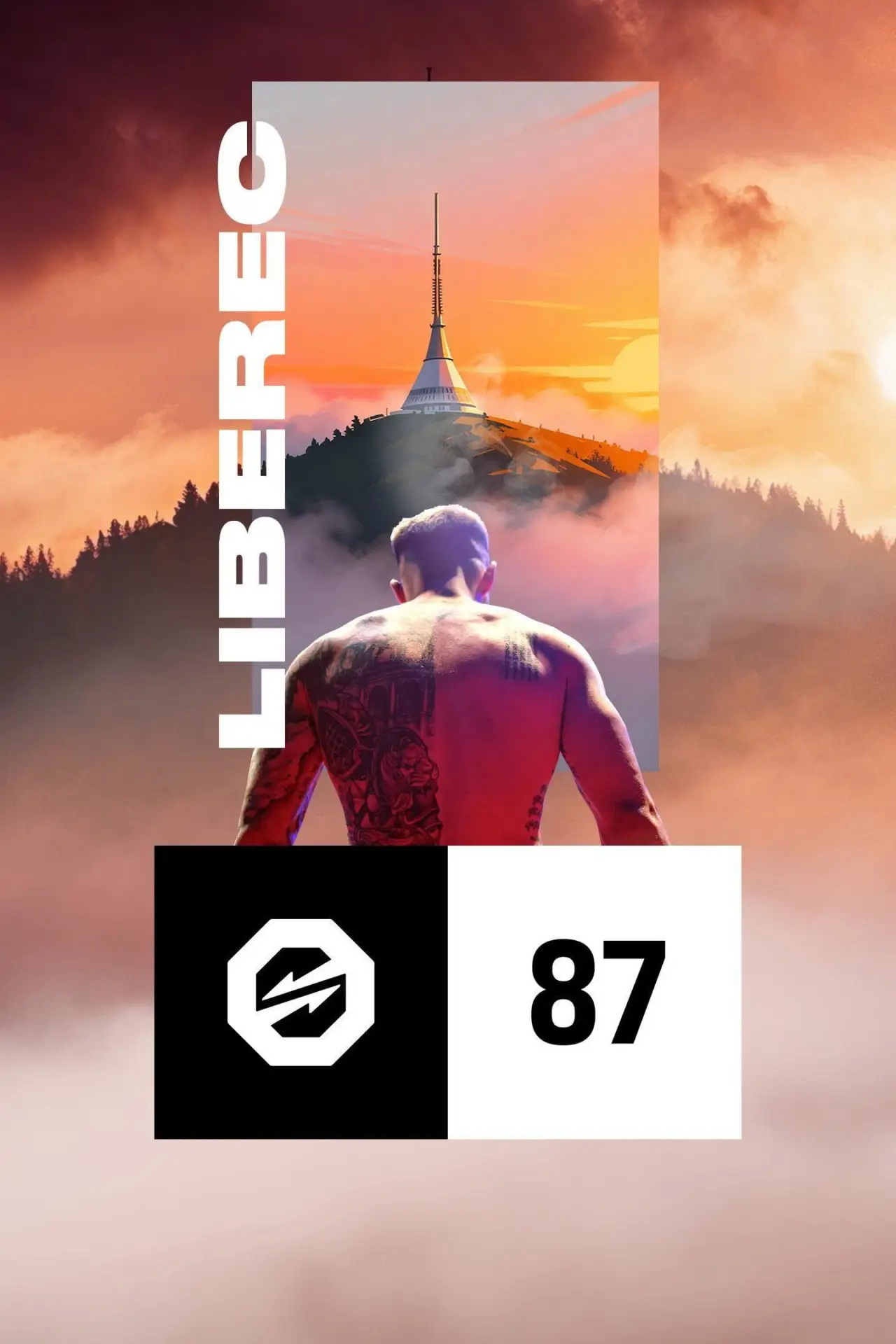 Movie poster "OKTAGON 87: Szabová vs. Fernandes"