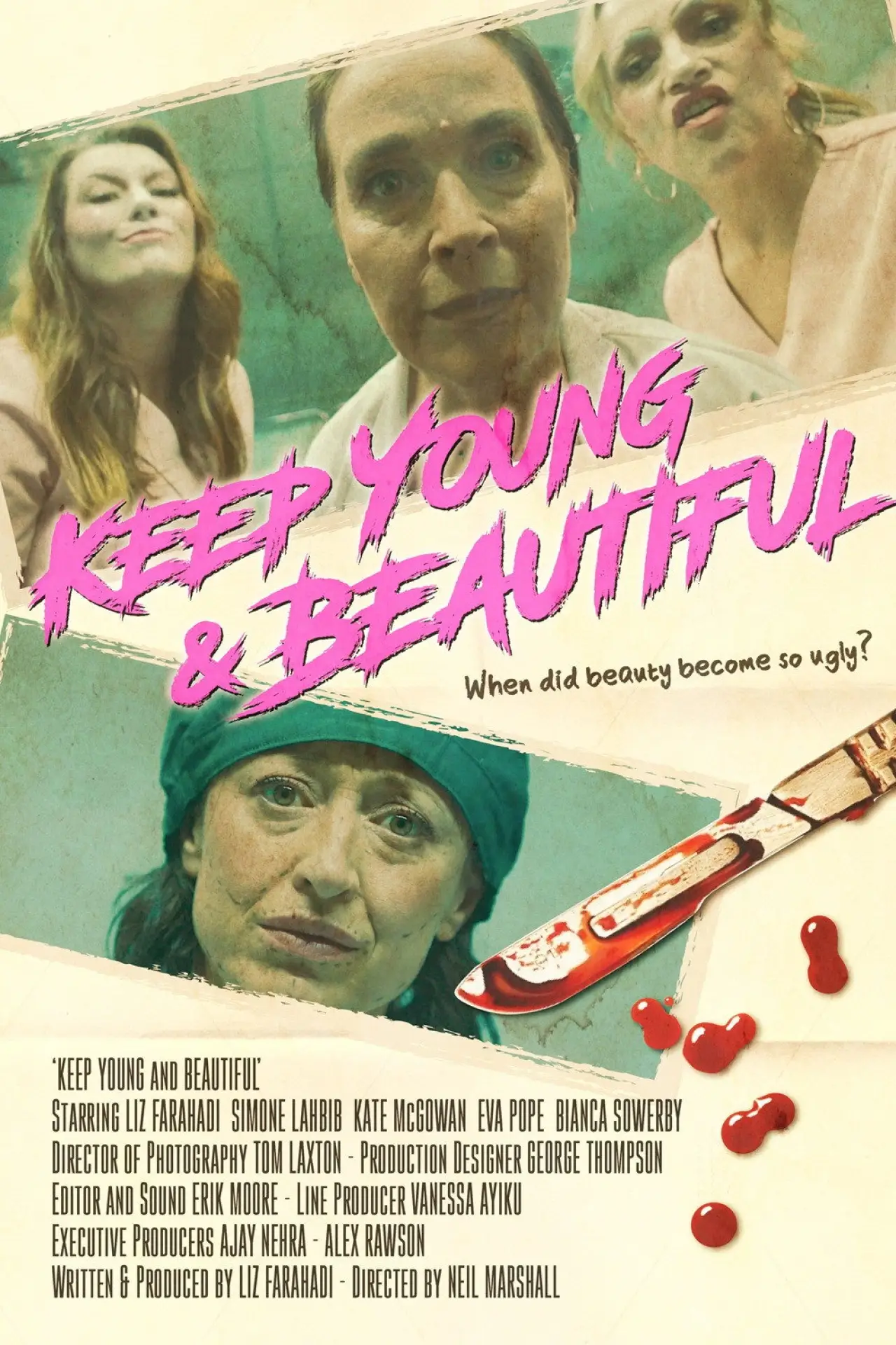 Movie poster "Keep Young and Beautiful"