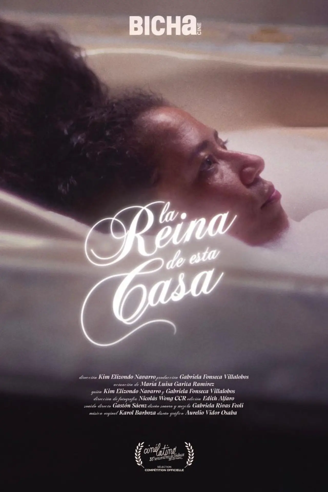Movie poster "The queen of this house"
