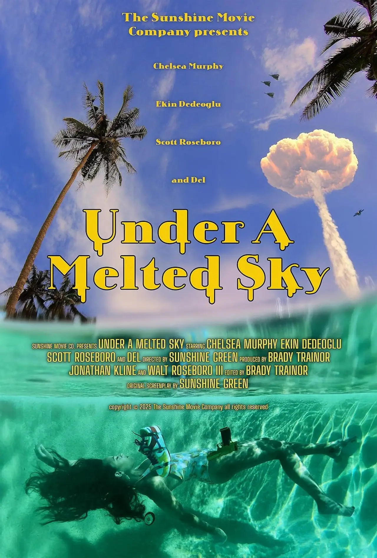 Movie poster "Under a Melted Sky"