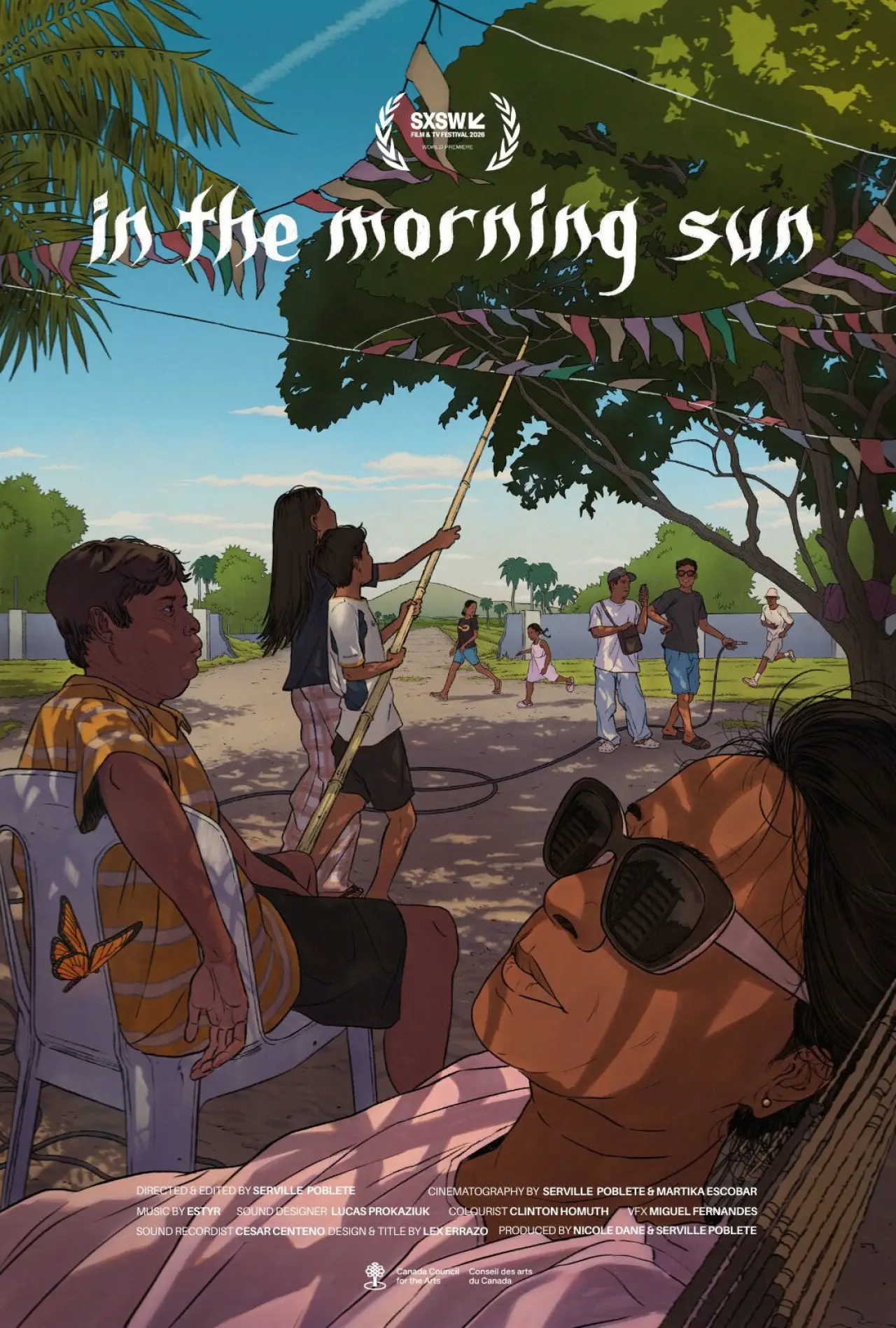 Movie poster "In the Morning Sun"