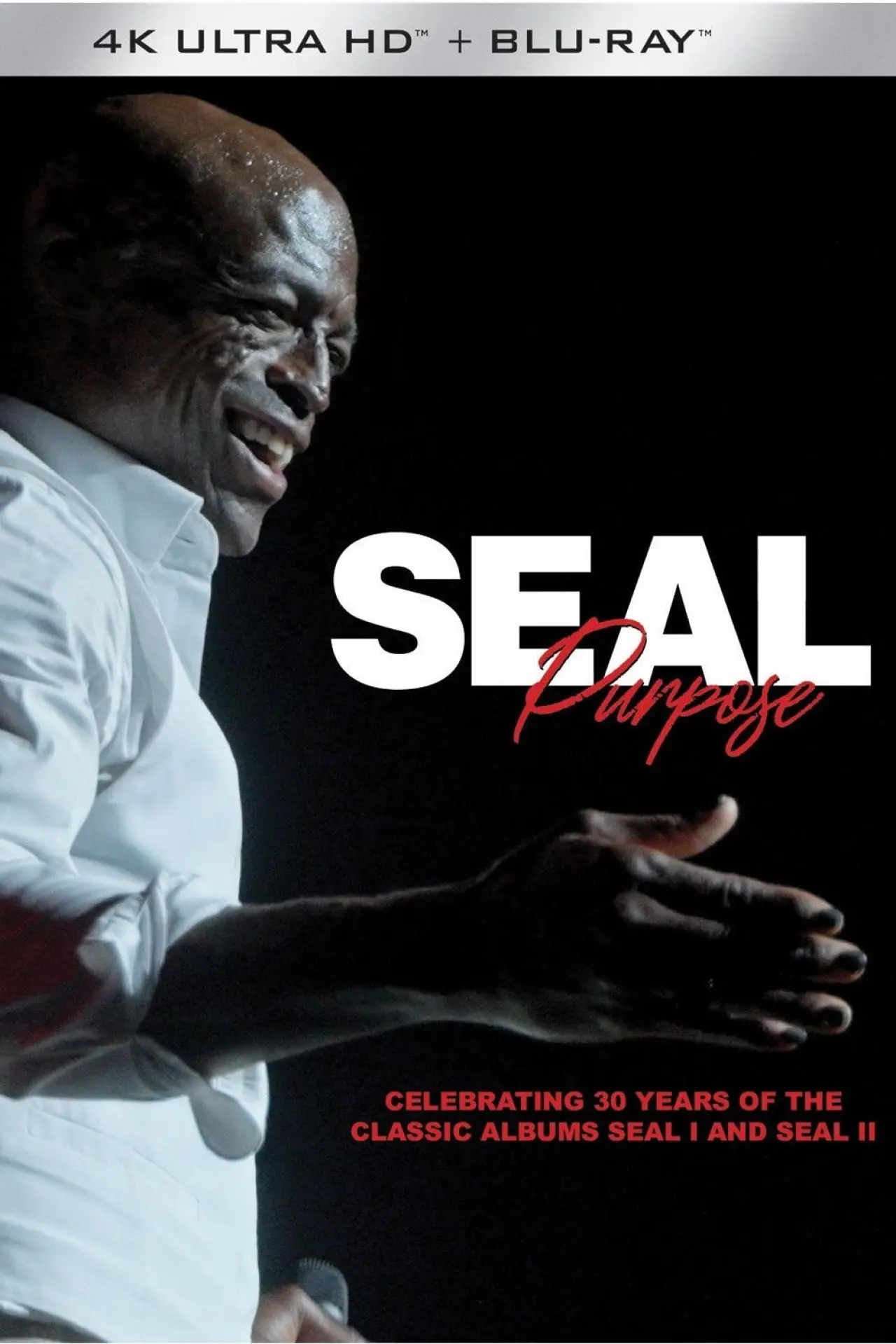 Movie poster "Seal : Purpose (Celebrating 30 Years of the Classic Albums Seal I & Seal II)"