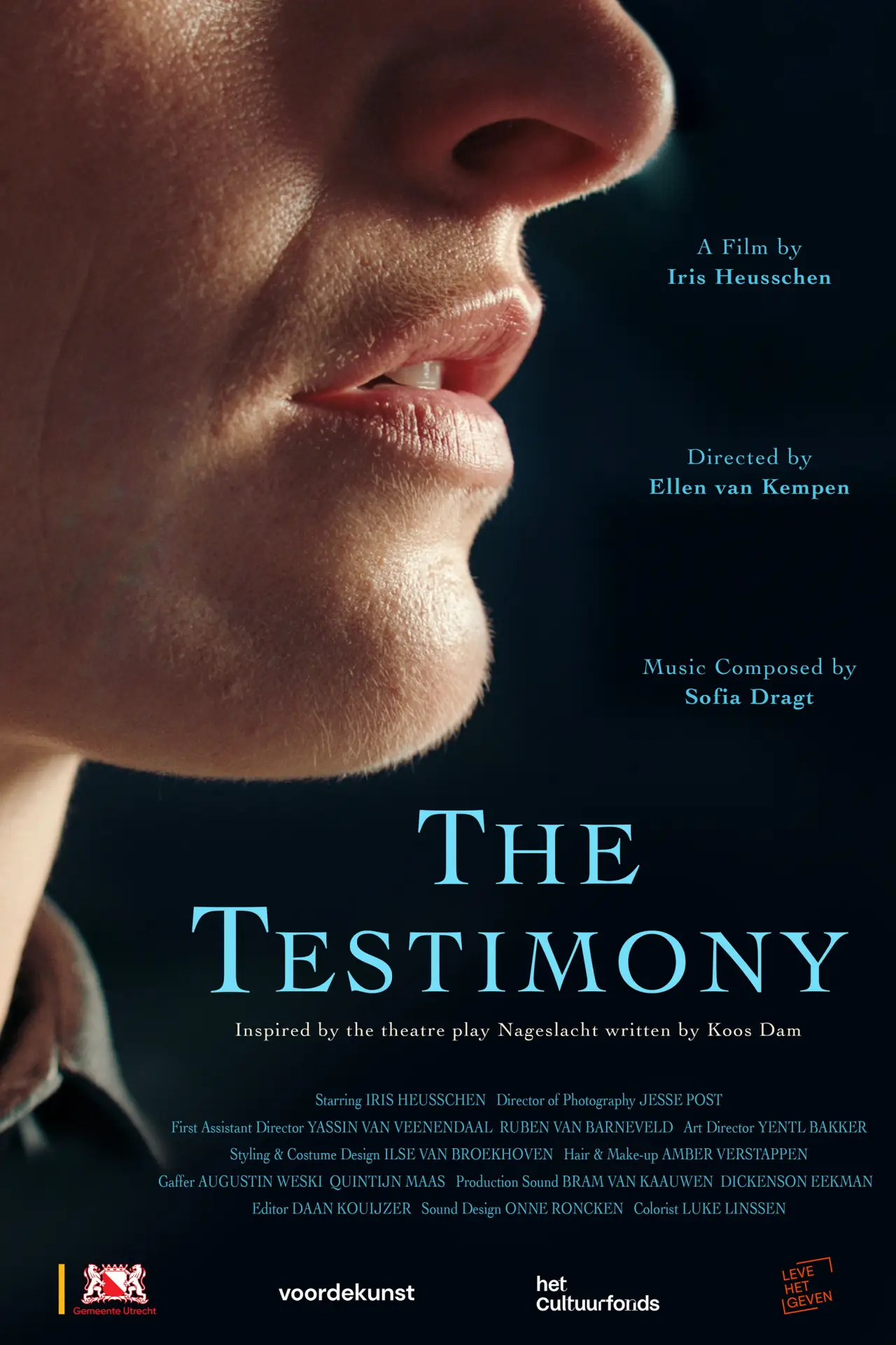 Movie poster "The Testimony"