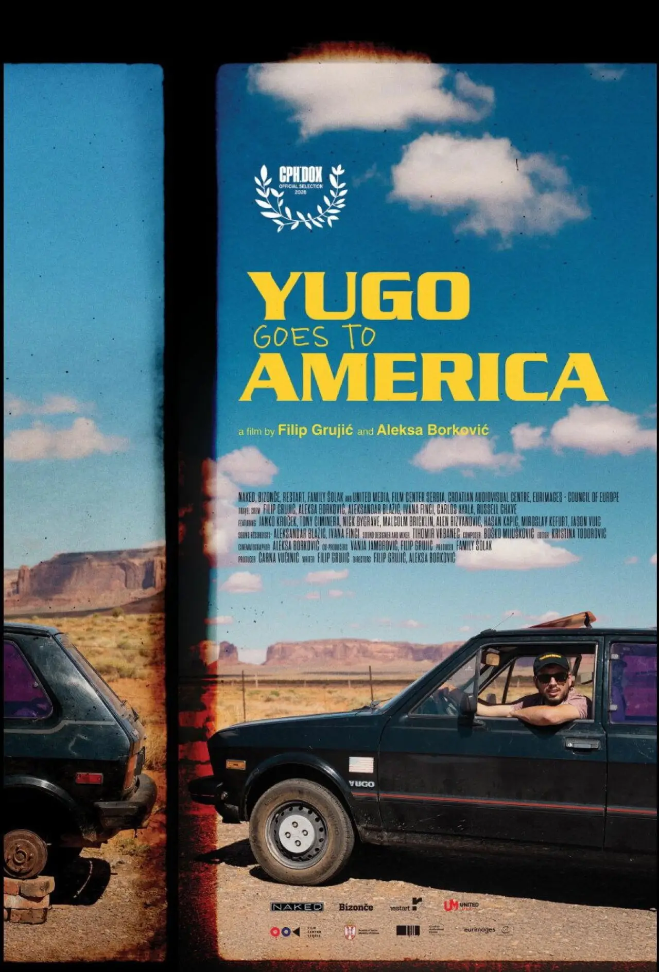 Movie poster "Yugo Goes to America"