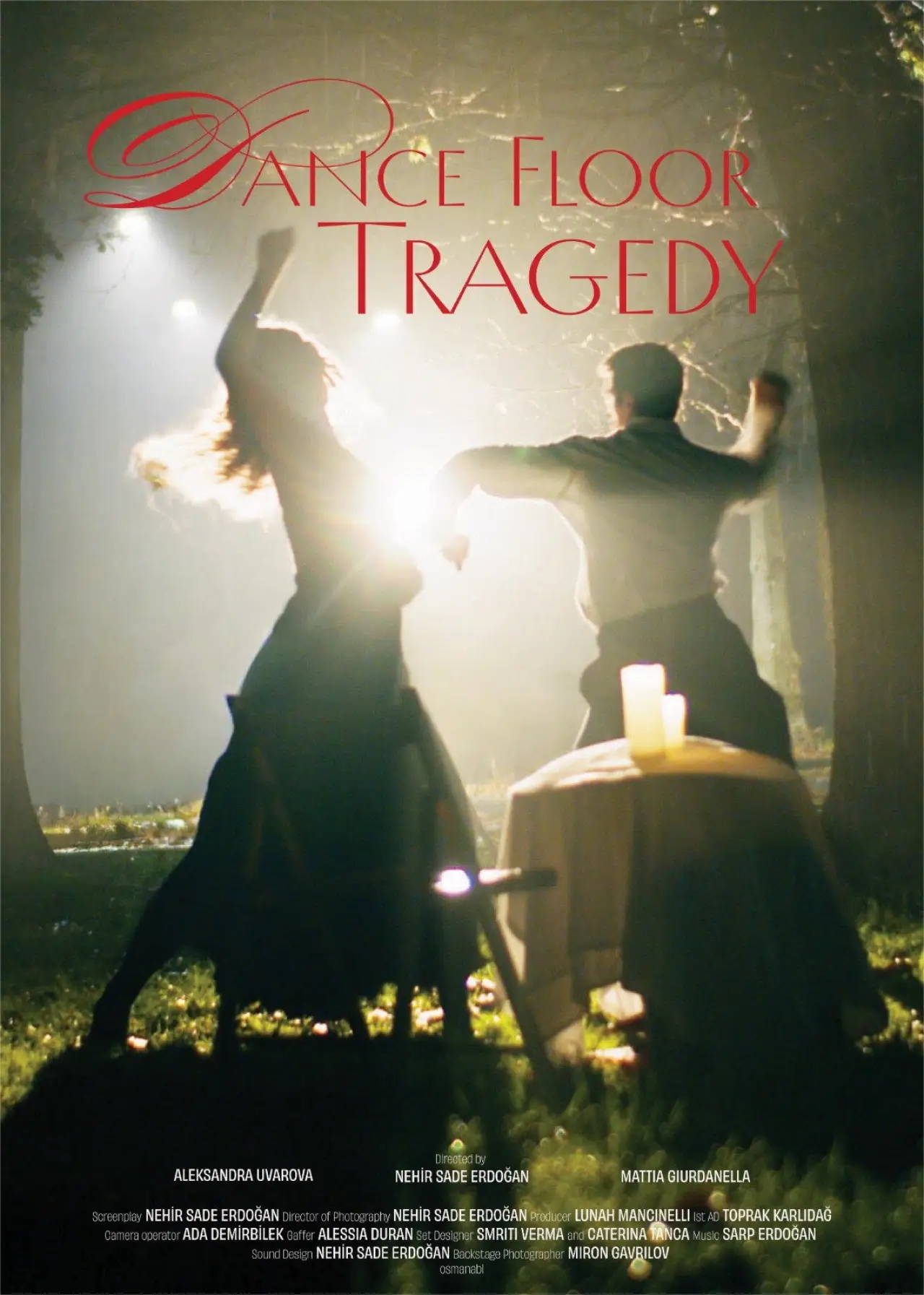 Movie poster "Dance Floor Tragedy"