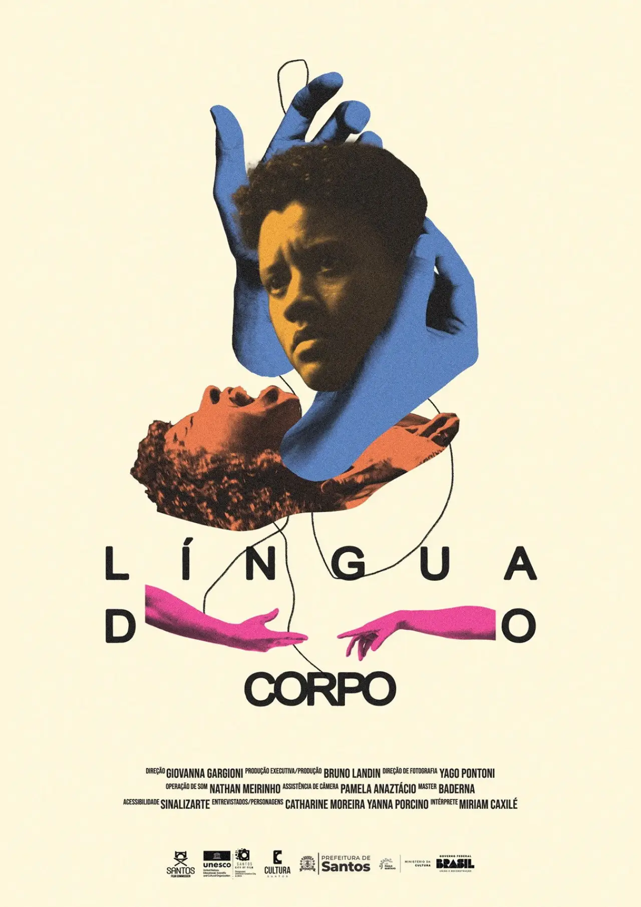 Movie poster "Língua do Corpo"