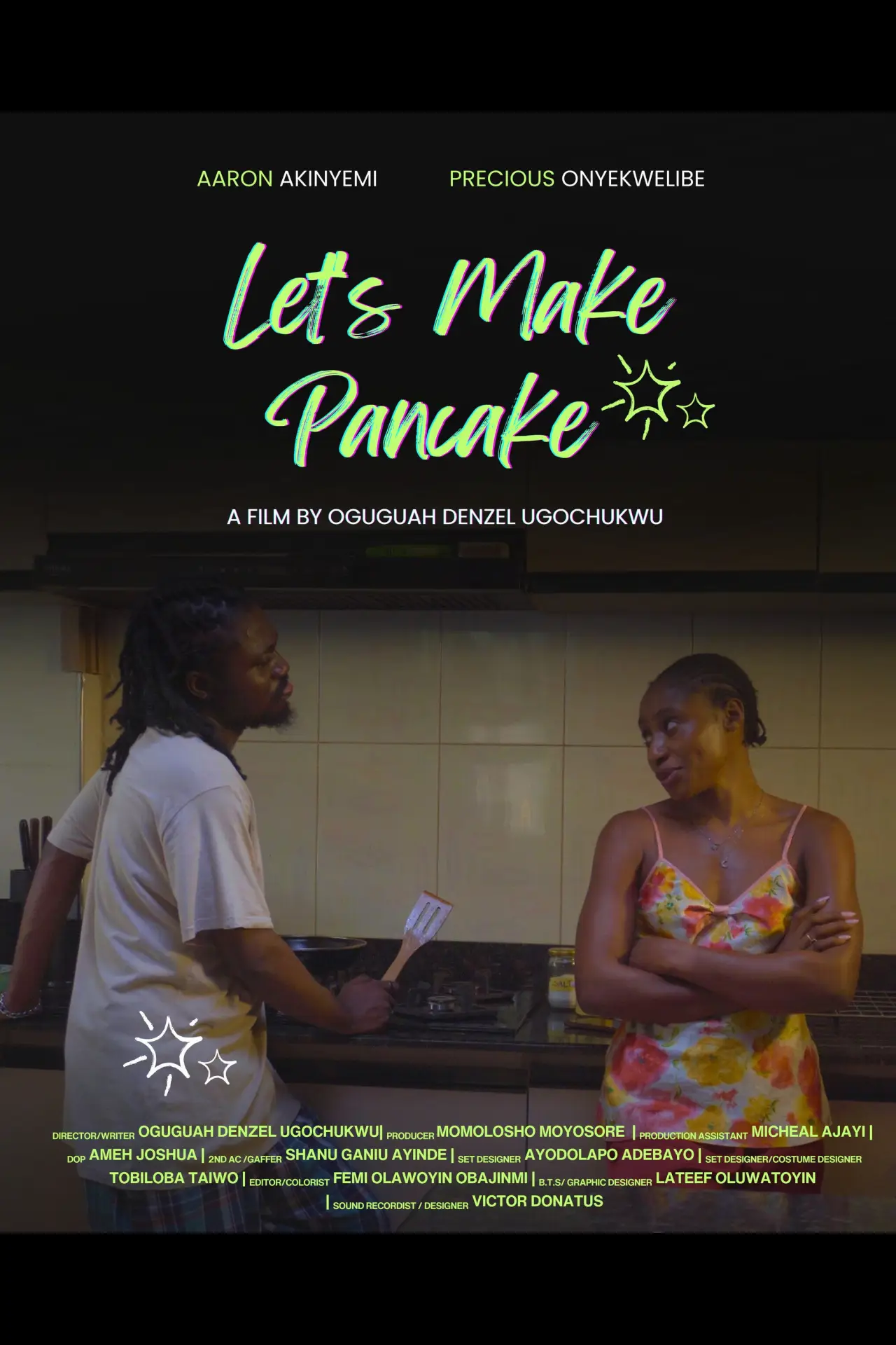 Movie poster "Lets make Pancake"