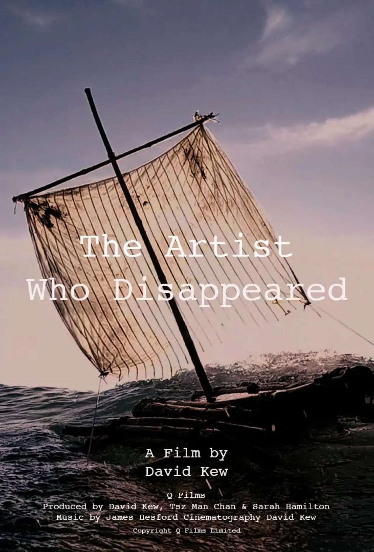 Movie poster "The Artist Who Disappeared"