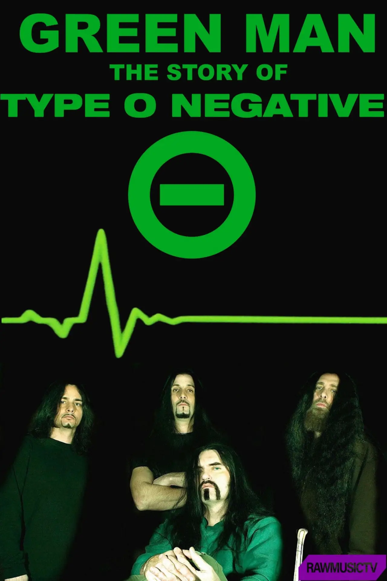 Movie poster "Green Man - The Story of Type O Negative"