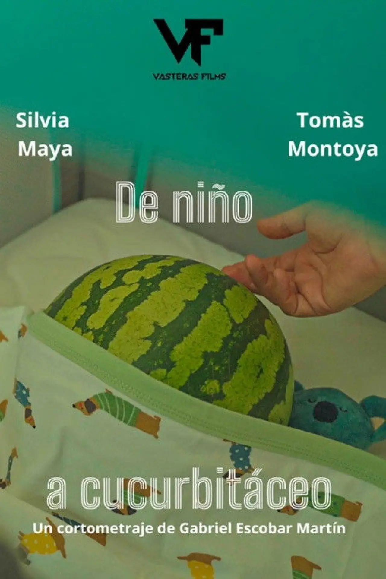 Movie poster "De niño a cucurbitáceo"