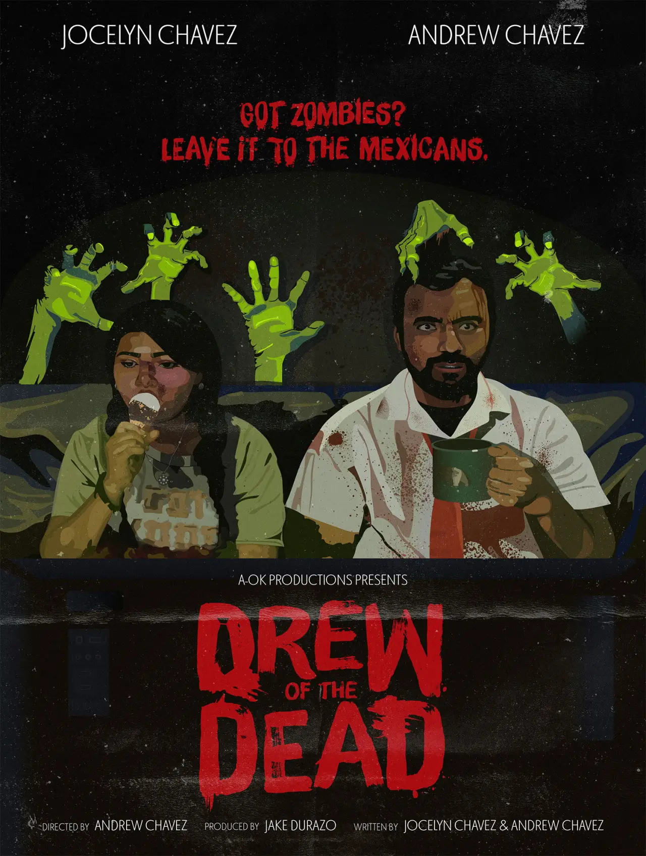 Movie poster "Drew of the Dead"