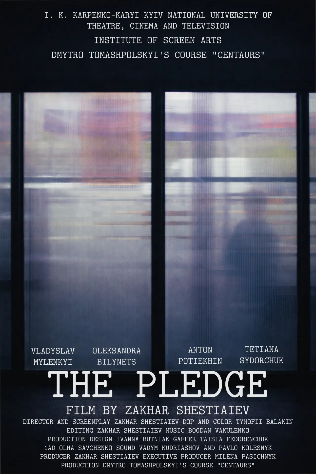 Movie poster "The Pledge"