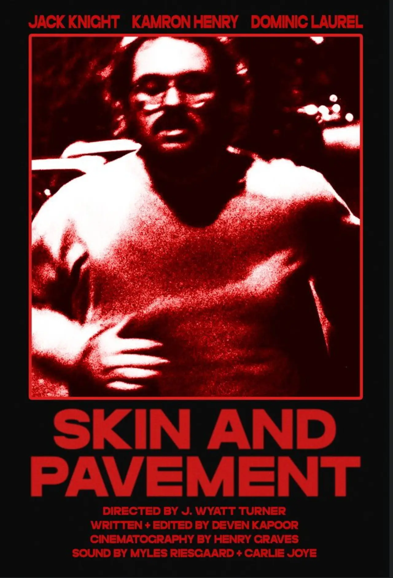 Movie poster "Skin and Pavement"