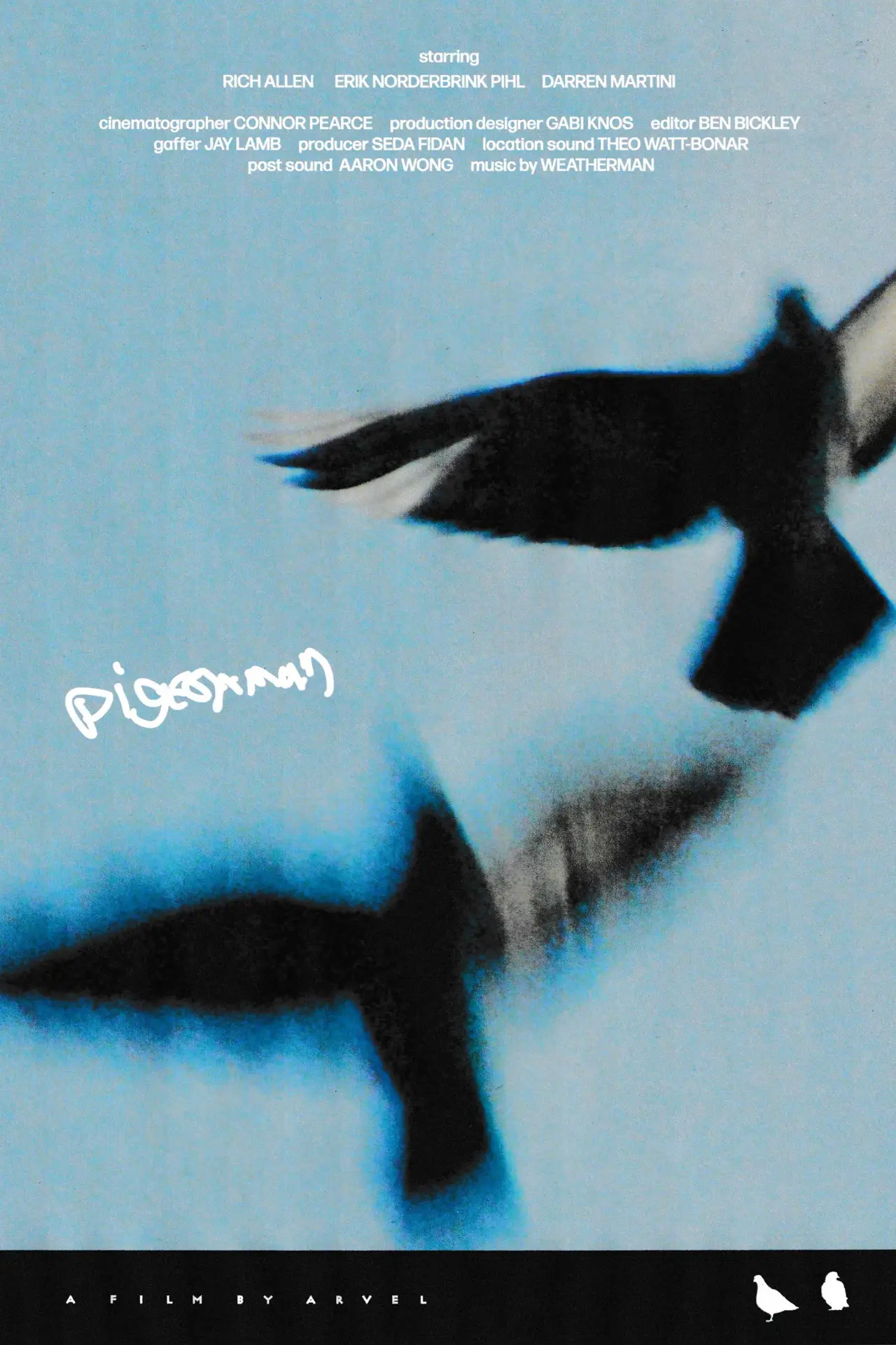 Movie poster "Pigeonman"