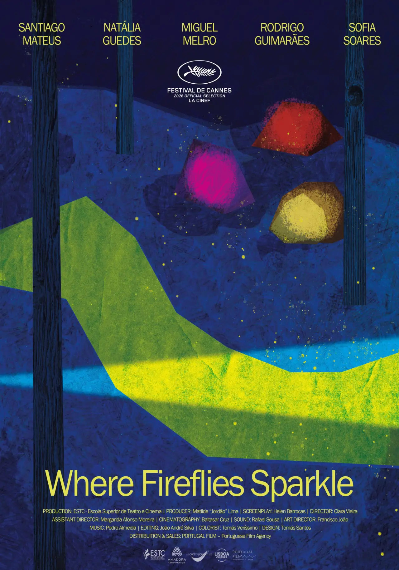 Movie poster "Where Fireflies Sparkle"