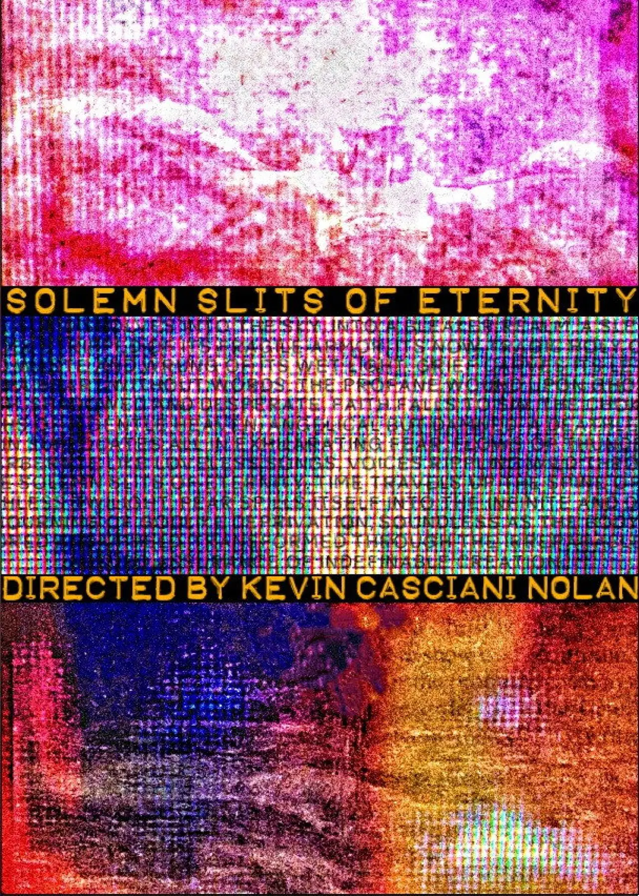 Movie poster "Solemn Slits Of Eternity"