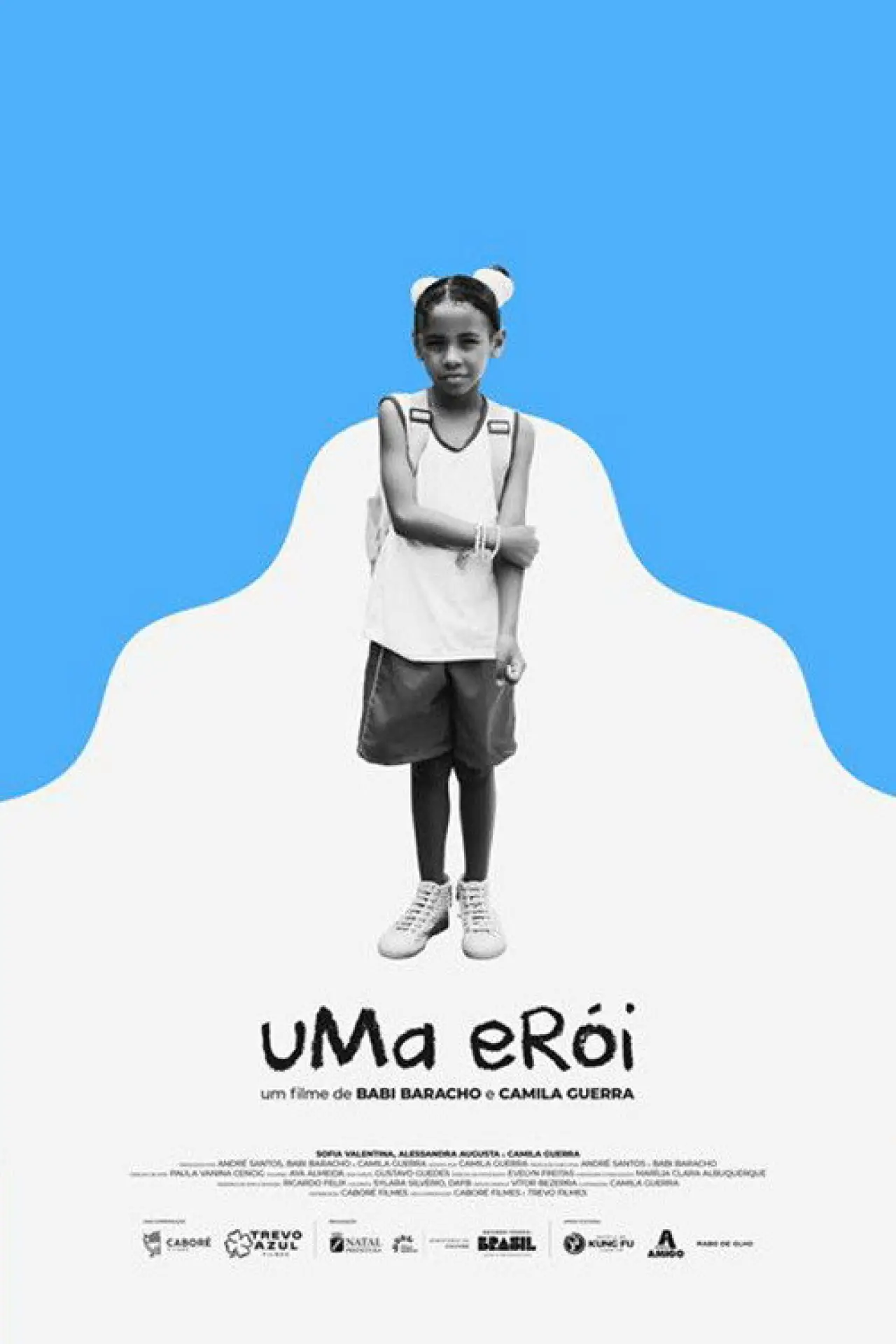 Movie poster "Uma Erói"