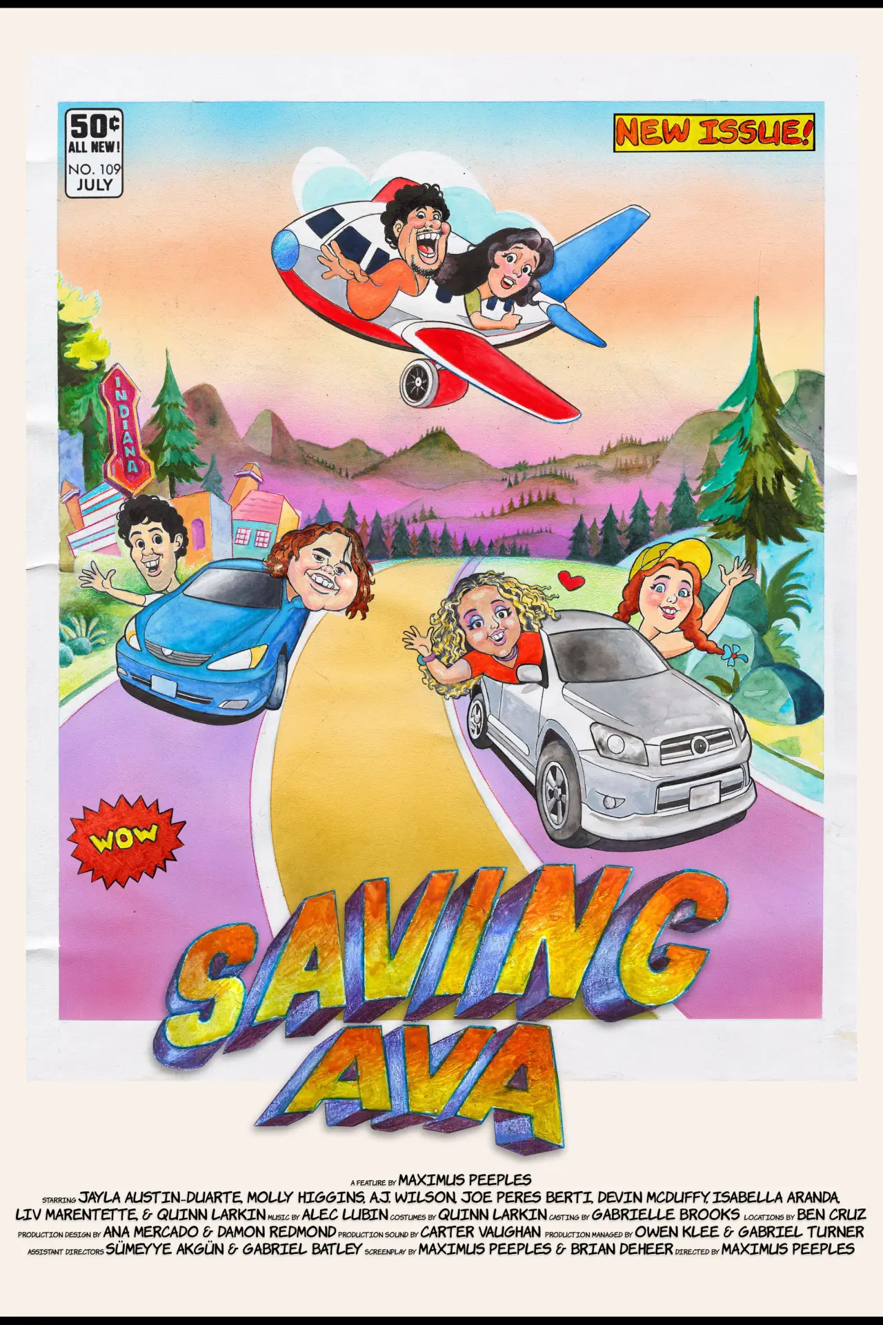 Movie poster "Saving Ava"