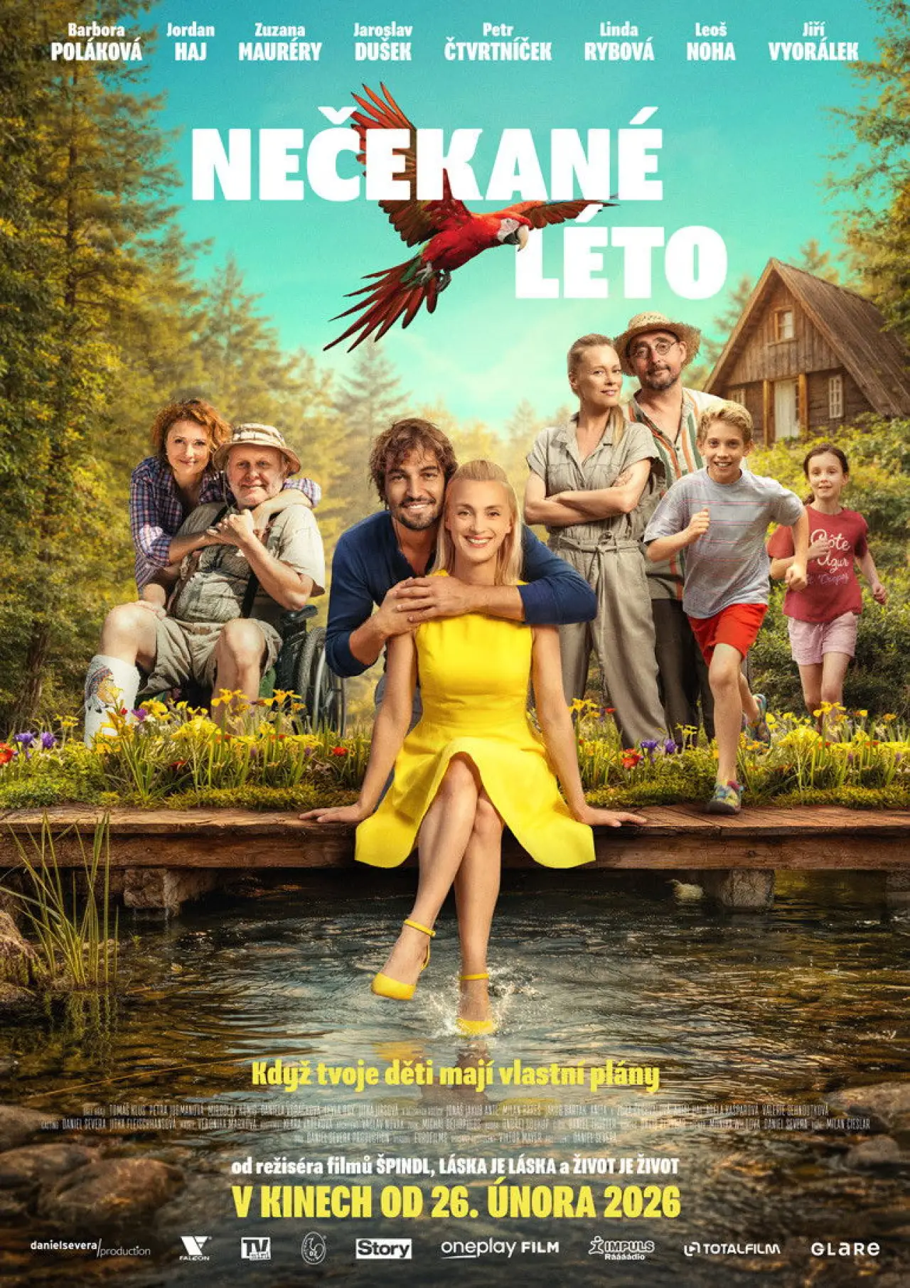Movie poster "Nečekané léto"