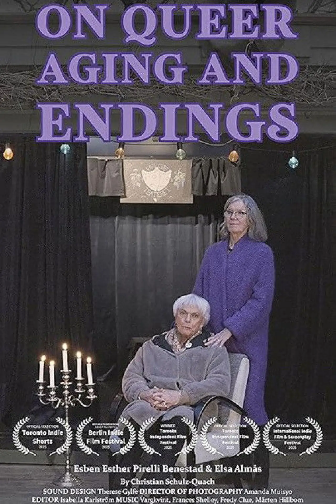 Movie poster "On Queer Aging and Endings"