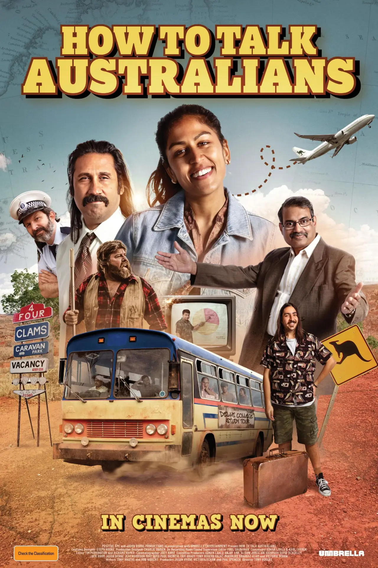 Movie poster "How to Talk to Australians: The Movie"