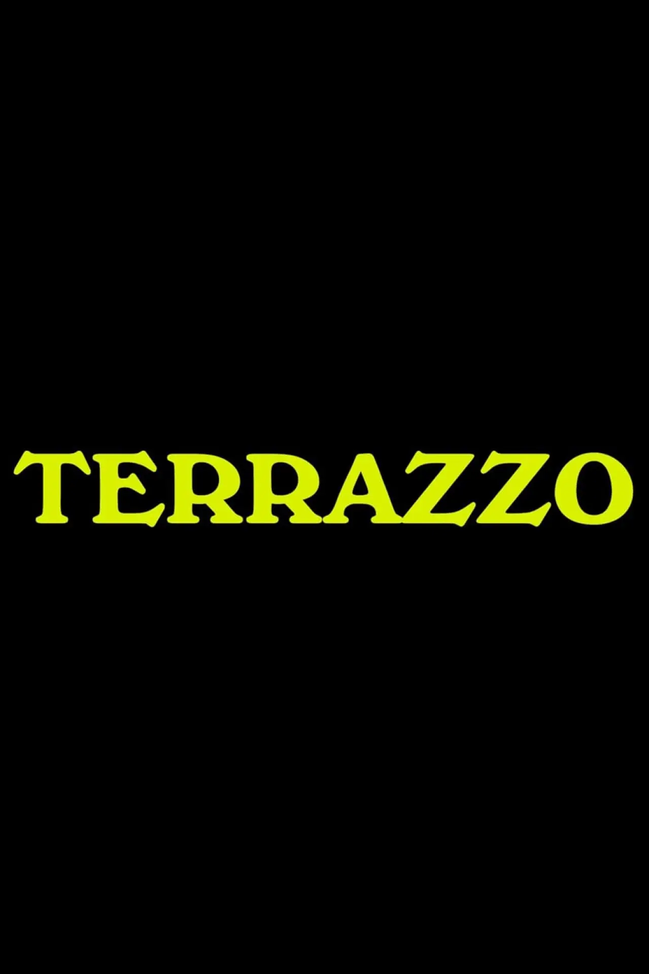 Movie poster "Terrazzo"