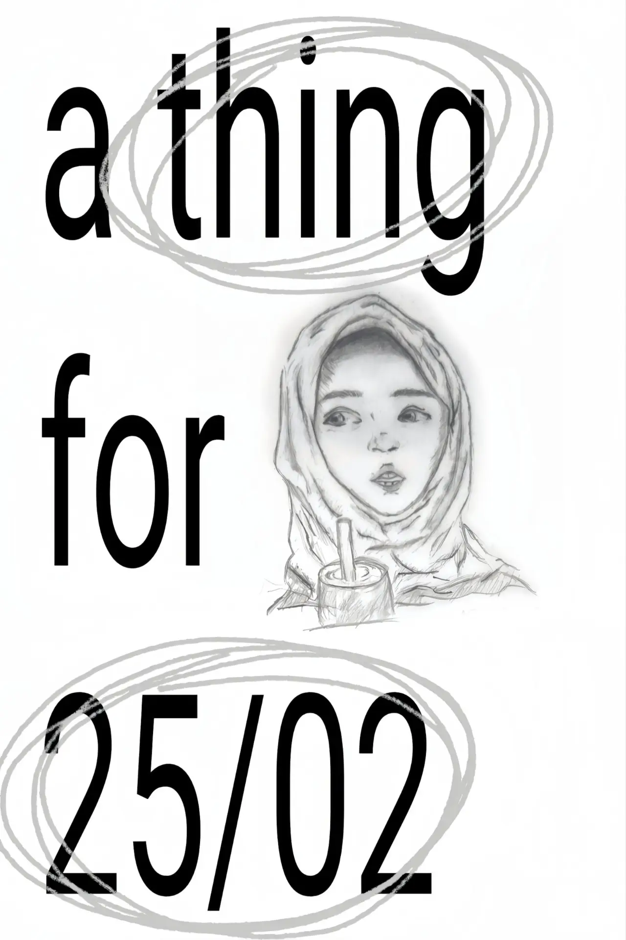 Movie poster "a thing for 25/02"