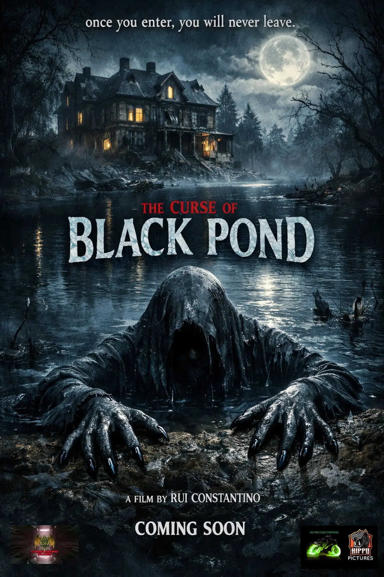 Movie poster "The Curse Of Black Pond"