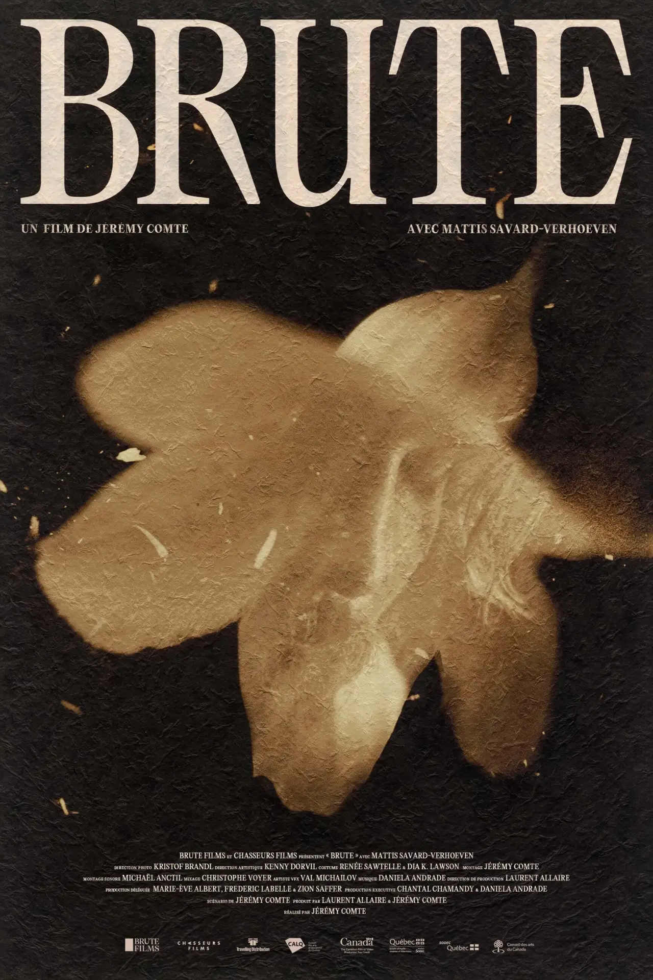 Movie poster "Brute"