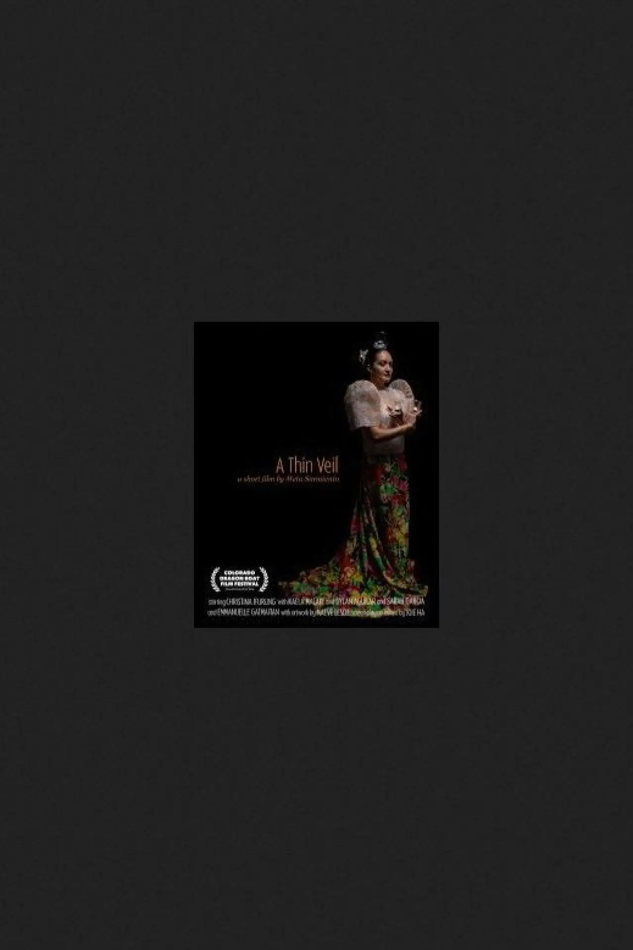 Movie poster "A Thin Veil"