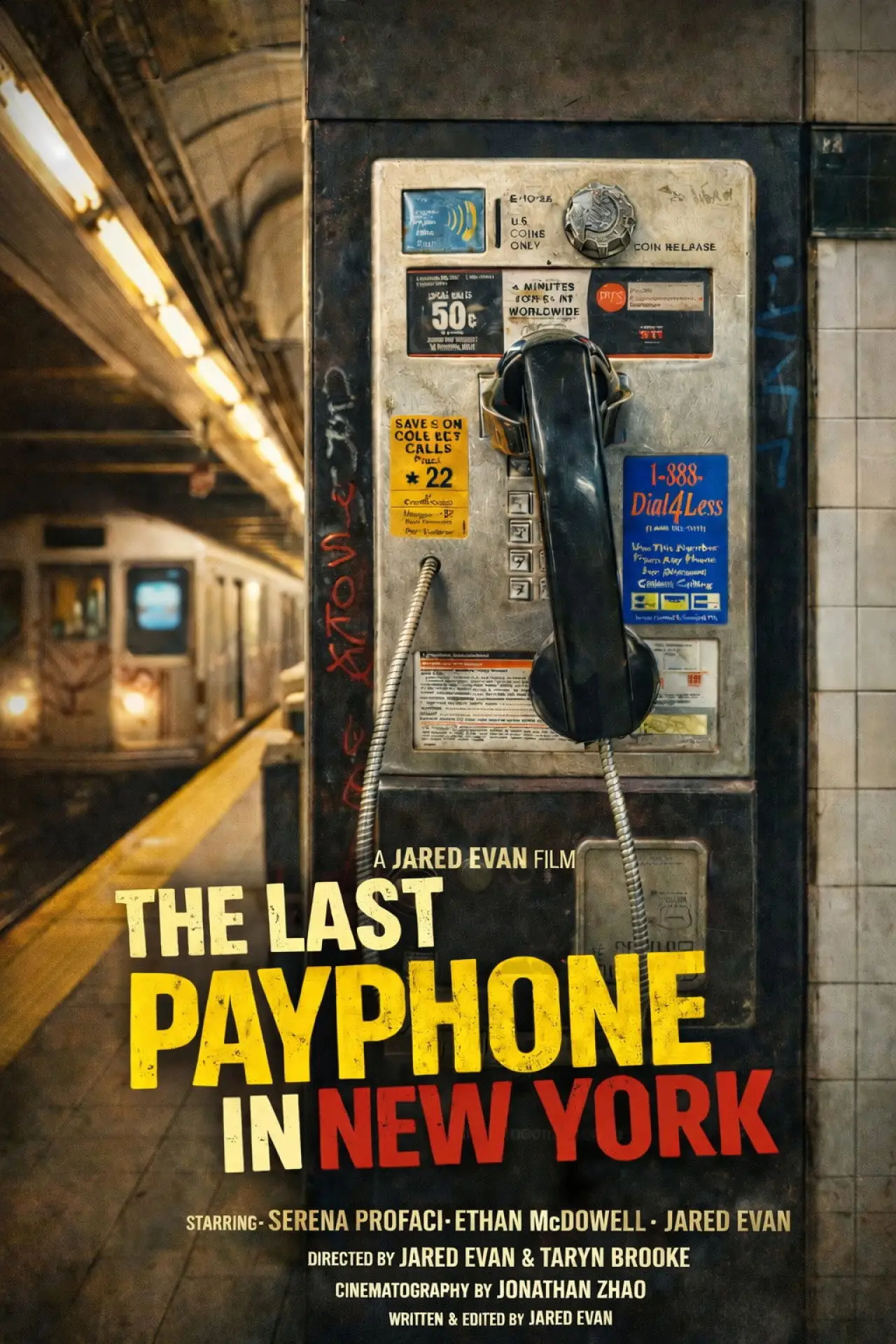 Movie poster "The Last Payphone in New York"
