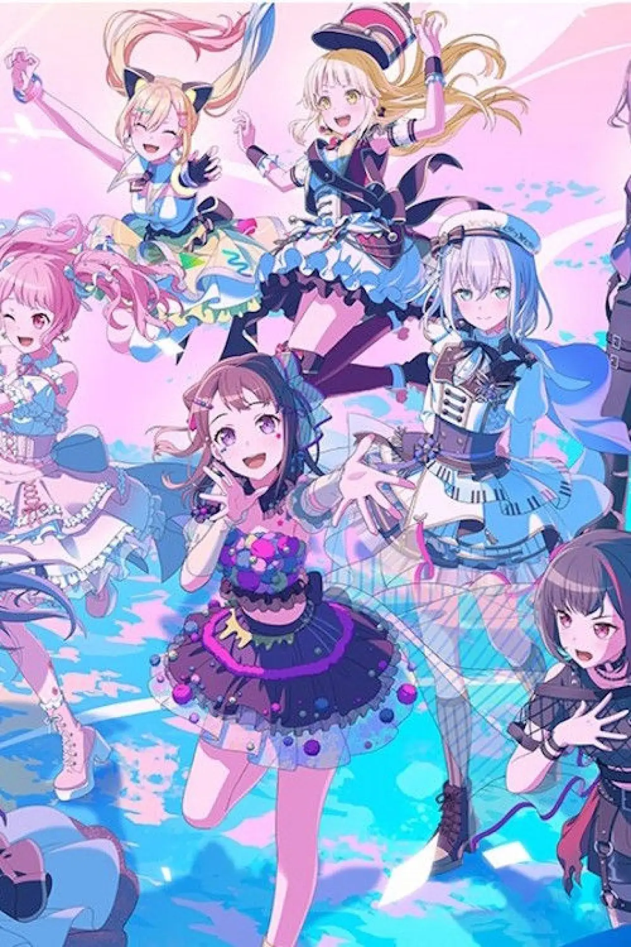 Movie poster "BanG Dream! 10th Anniversary LIVE「In the name of BanG Dream!」"