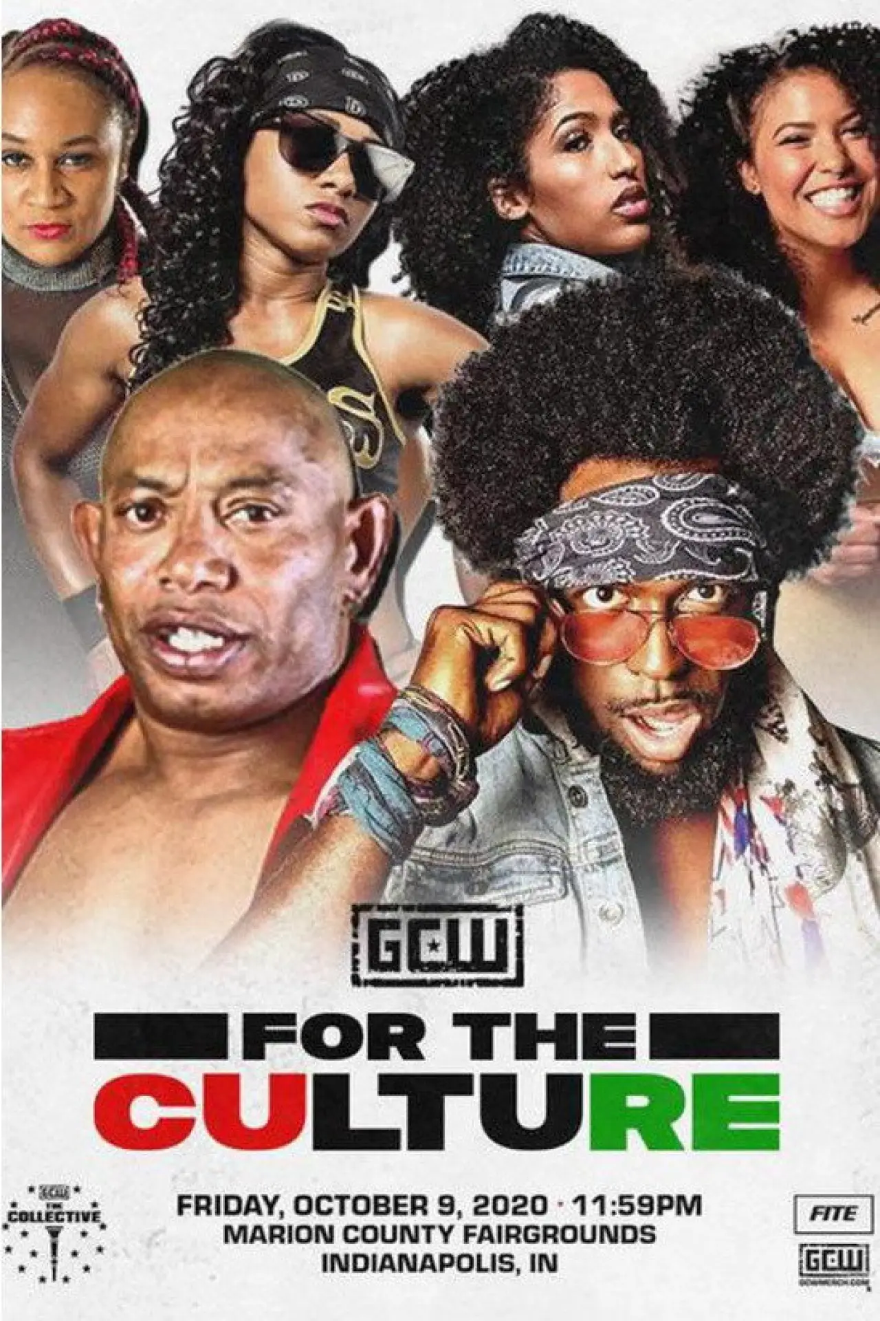 Movie poster "GCW For The Culture 1"