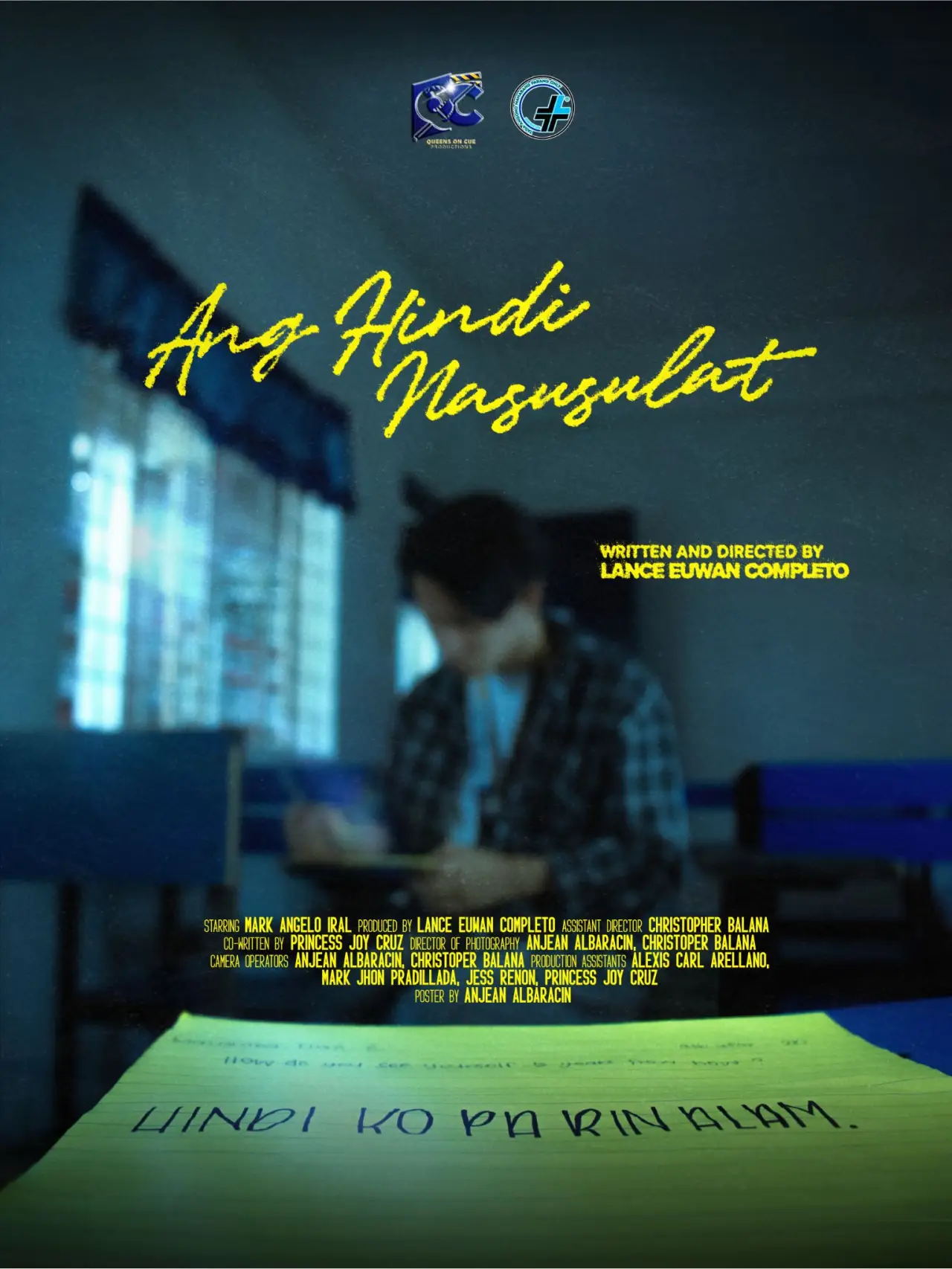 Movie poster "Ang Hindi Nasusulat"