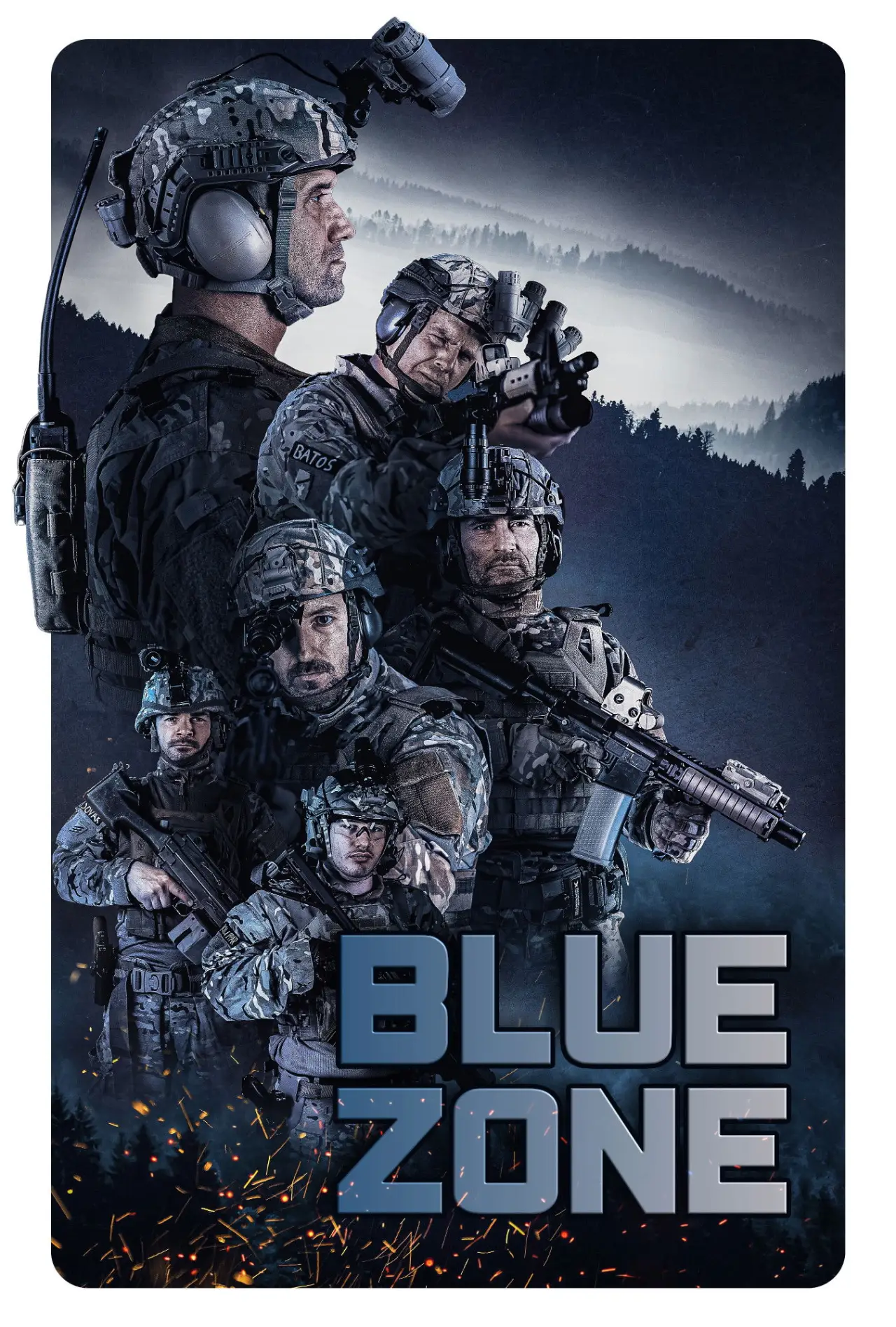 Movie poster "Blue Zone"