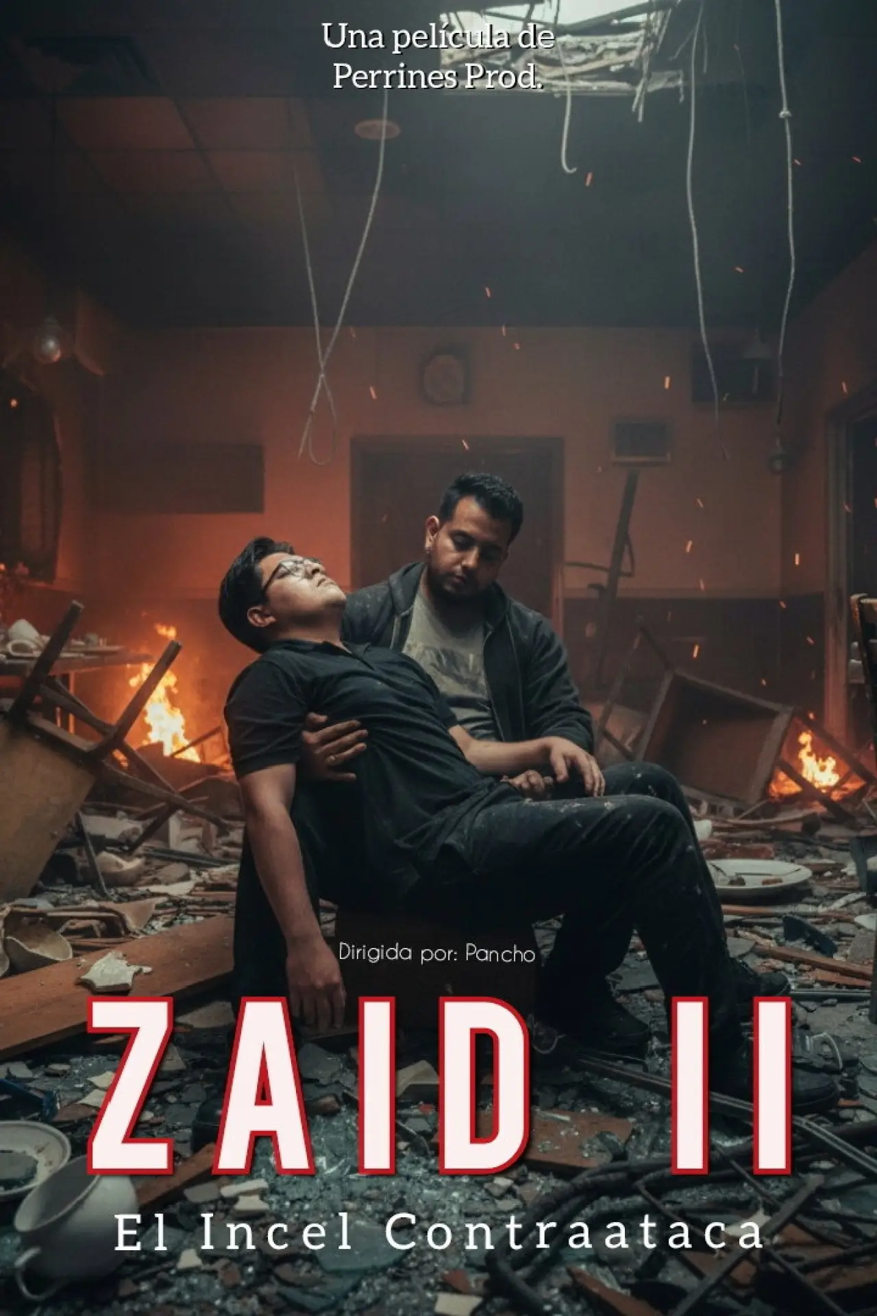 Movie poster "Zaid 2: El Incel Contraataca"